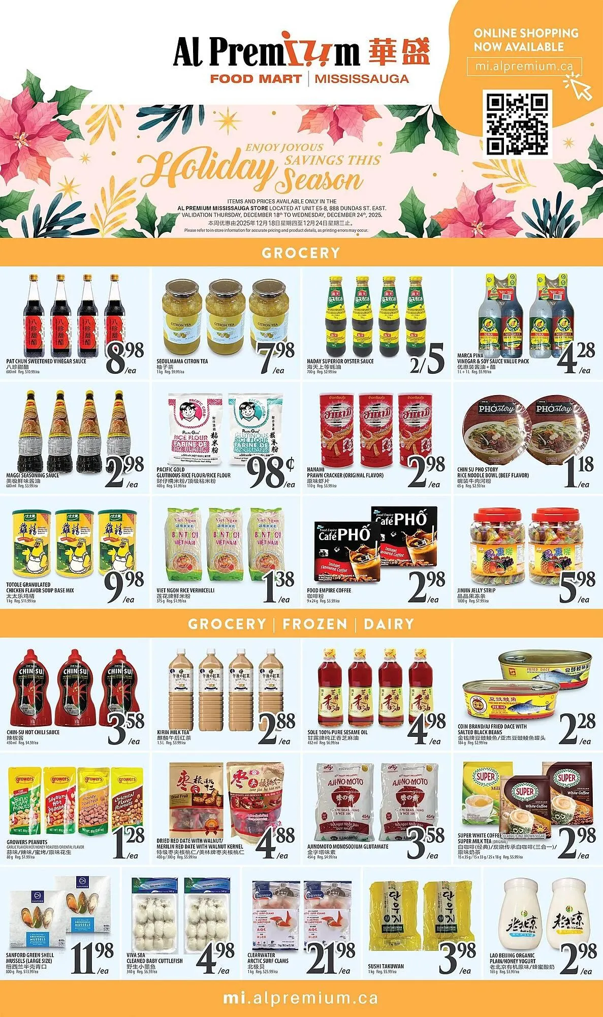 Al Premium Food Mart flyer from December 18 to December 24 2025 - flyer page 3