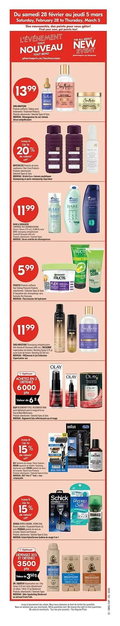 Shoppers Drug Mart flyer from February 27 to March 1 2026 - flyer page 4