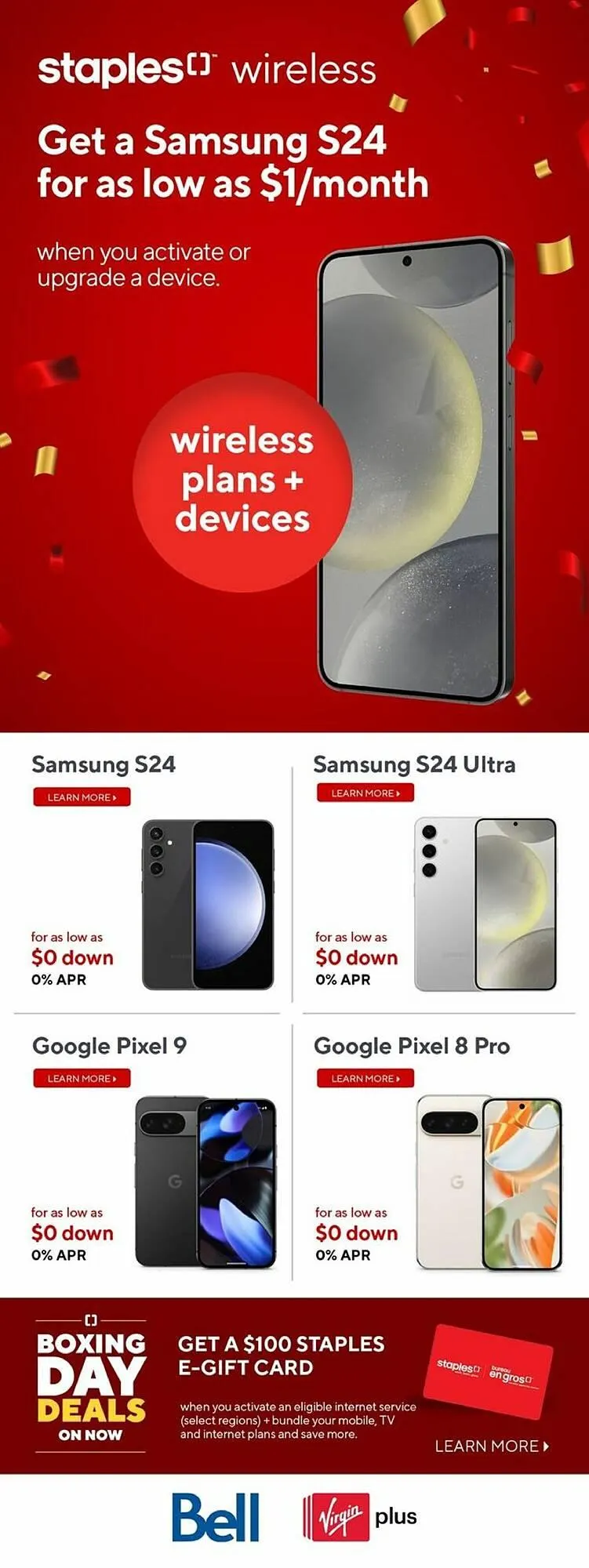 Staples flyer from January 2 to January 16 2025 - flyer page 13