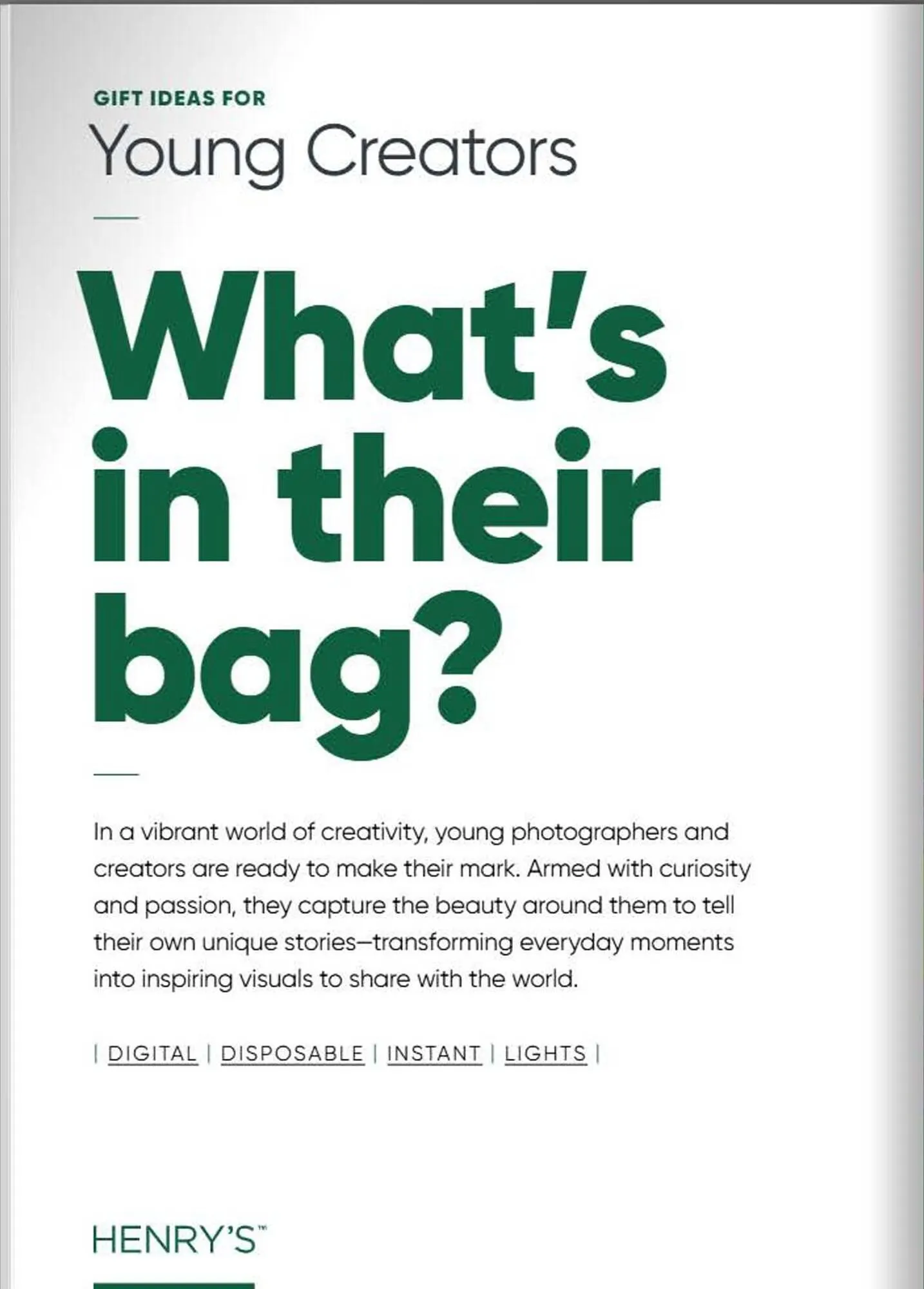 Henry's flyer from October 28 to December 31 2025 - flyer page 36