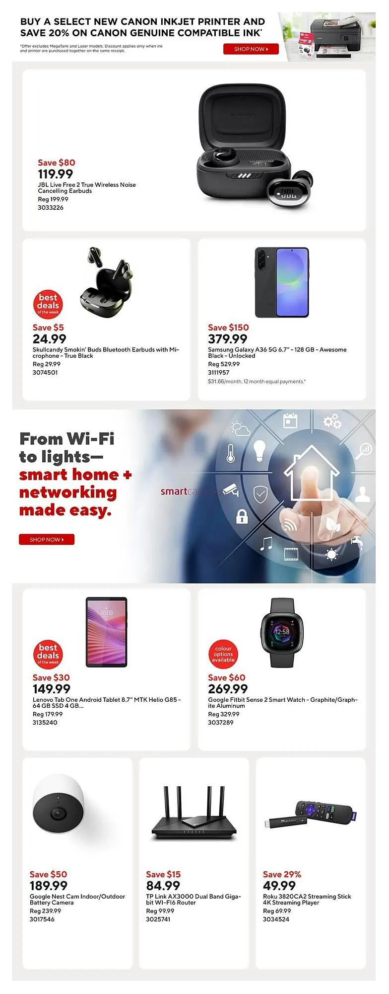 Staples flyer from February 20 to February 26 2026 - flyer page 9