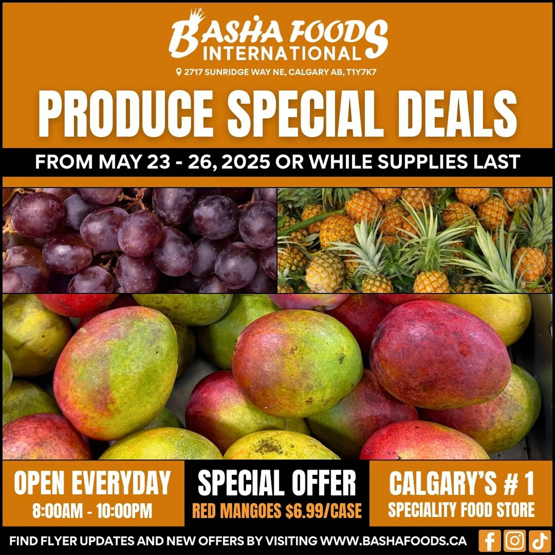 Basha Foods flyer - 1