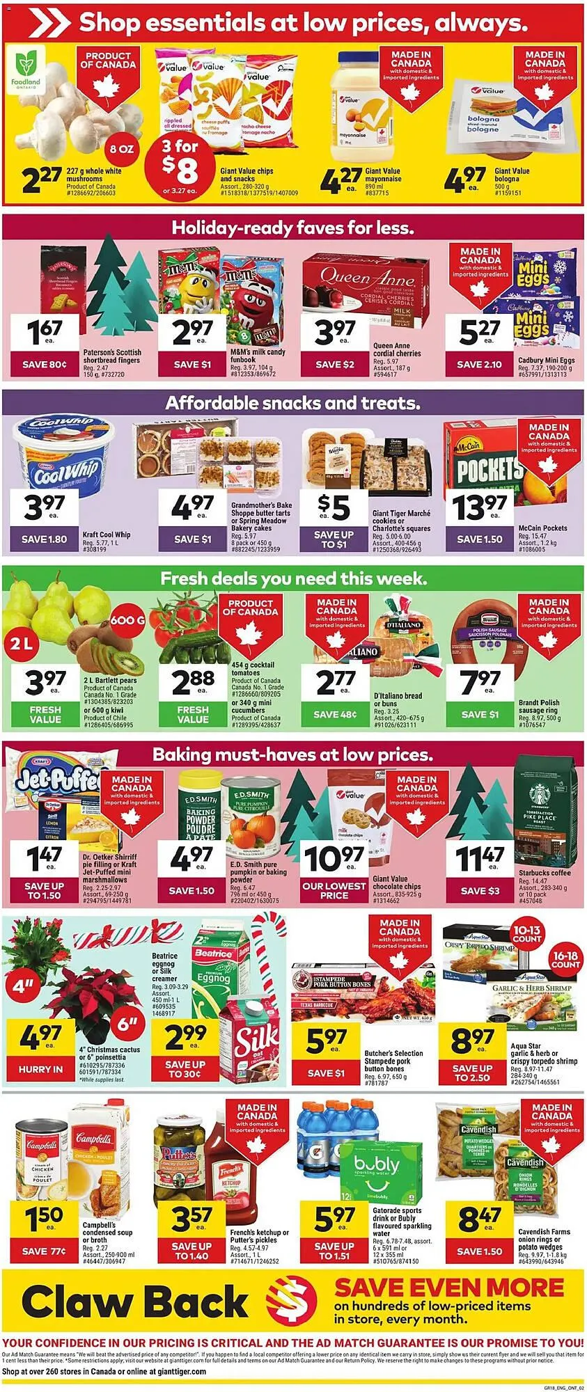 Giant Tiger flyer from December 3 to December 9 2025 - flyer page 2