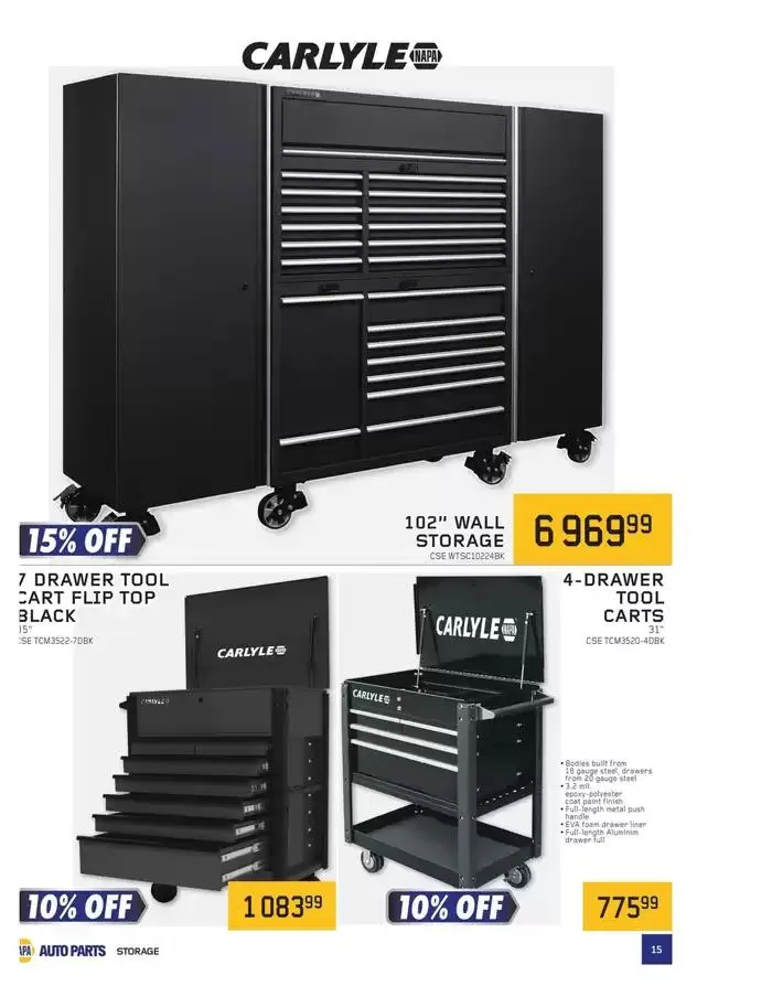 Top offers for smart savers from January 1 to March 31 2025 - flyer page 15