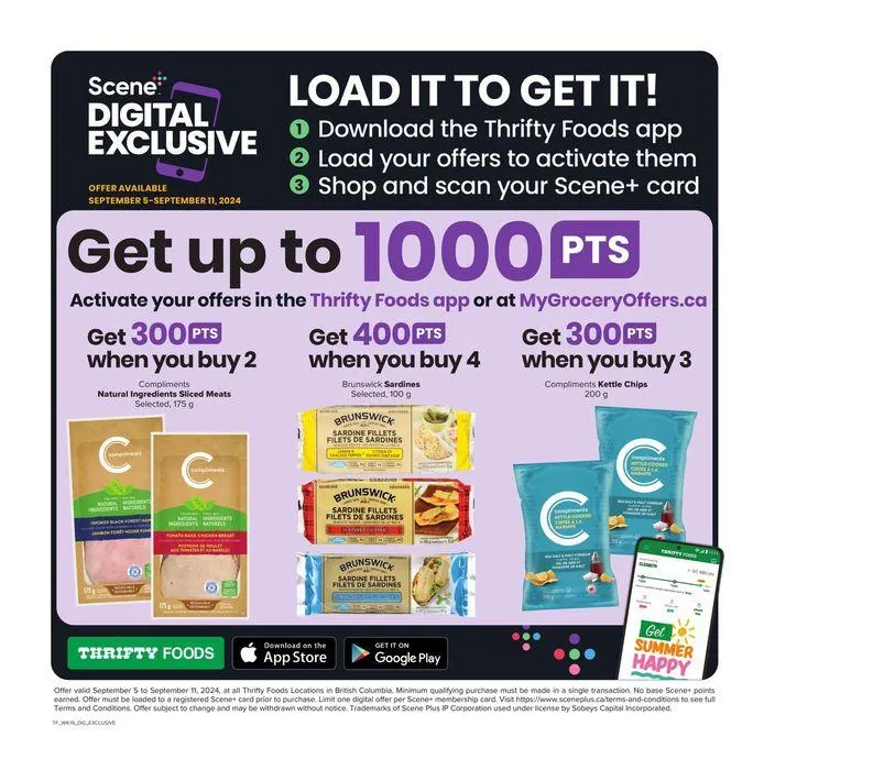 Current special promotions from September 5 to September 11 2024 - flyer page 16