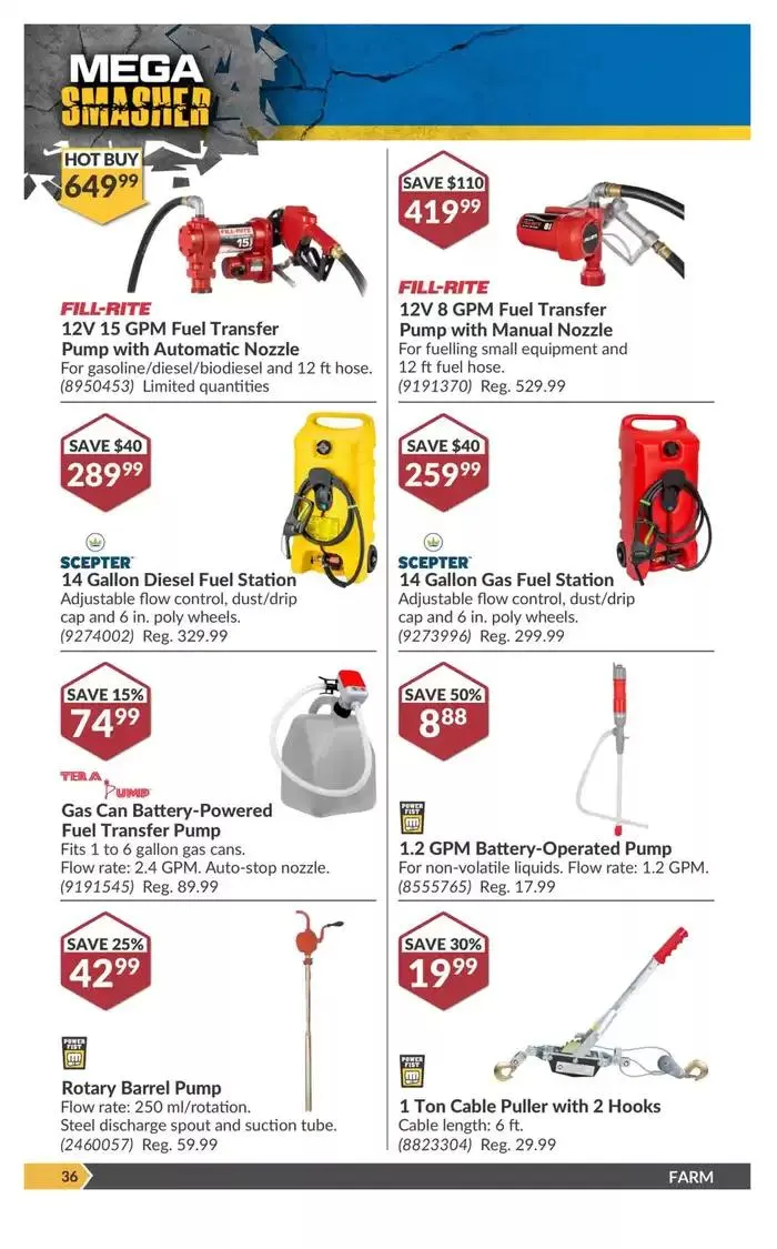 National Sale from March 11 to March 23 2025 - flyer page 41