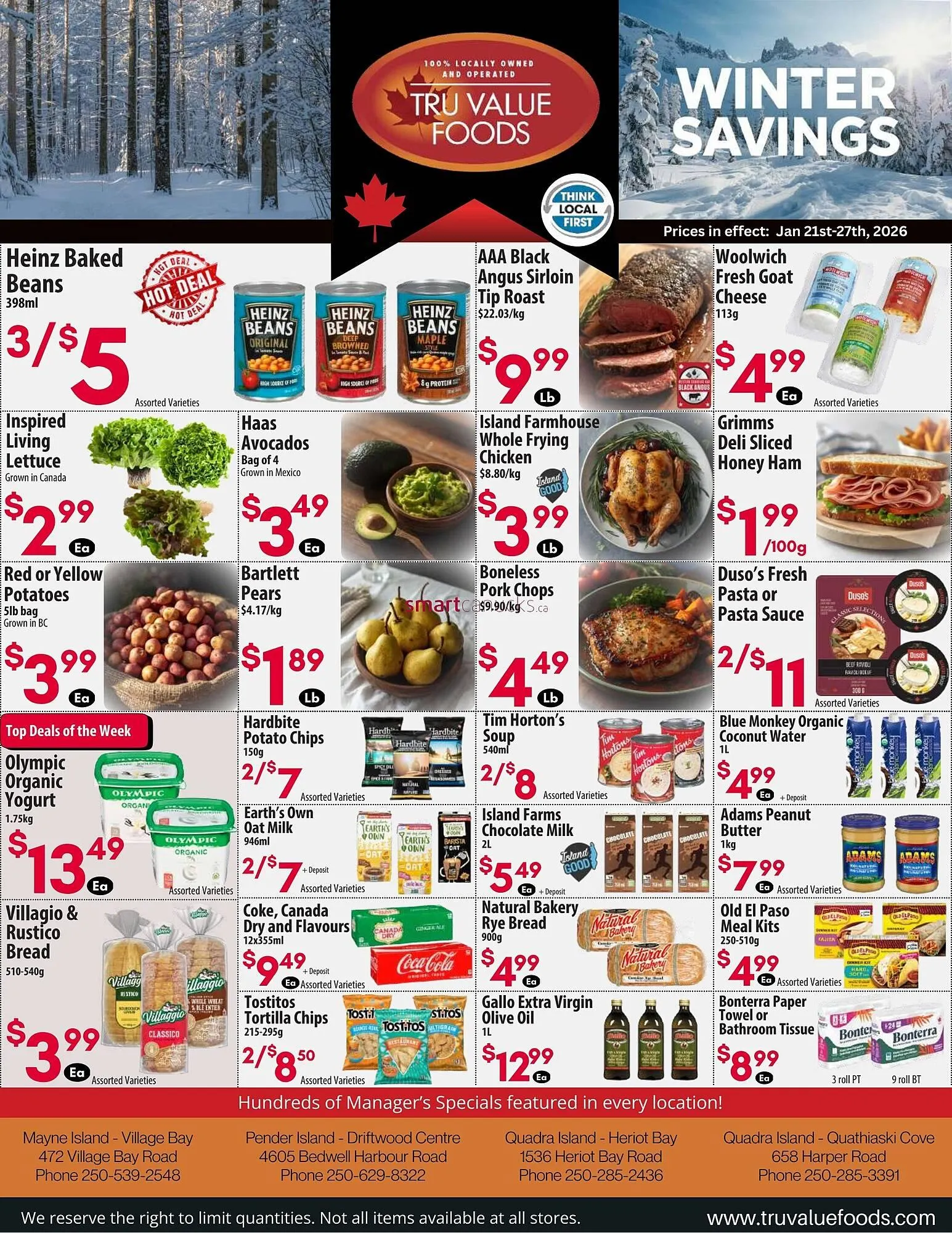 Tru Value Foods flyer - 1