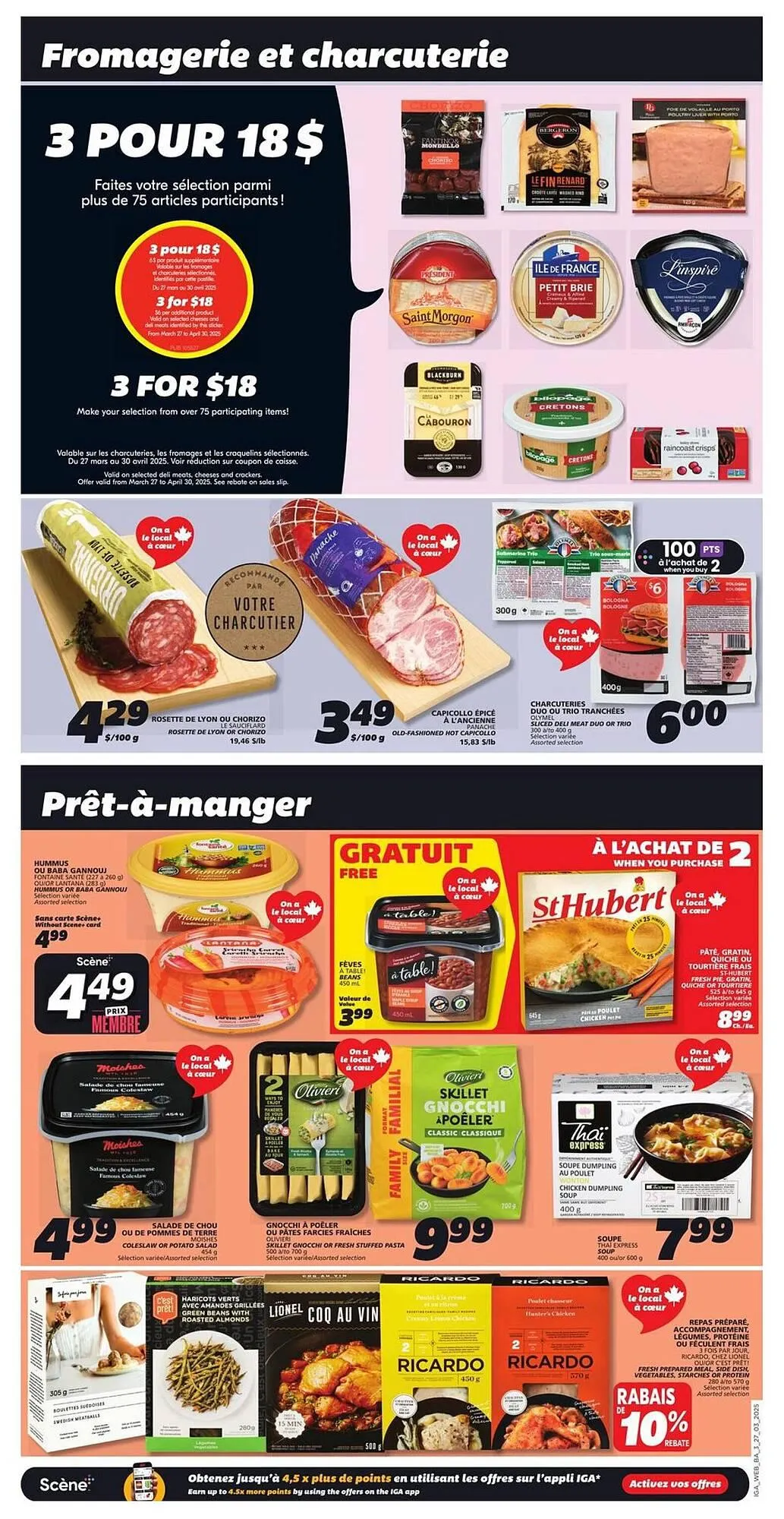 IGA flyer from March 27 to April 2 2025 - flyer page 6