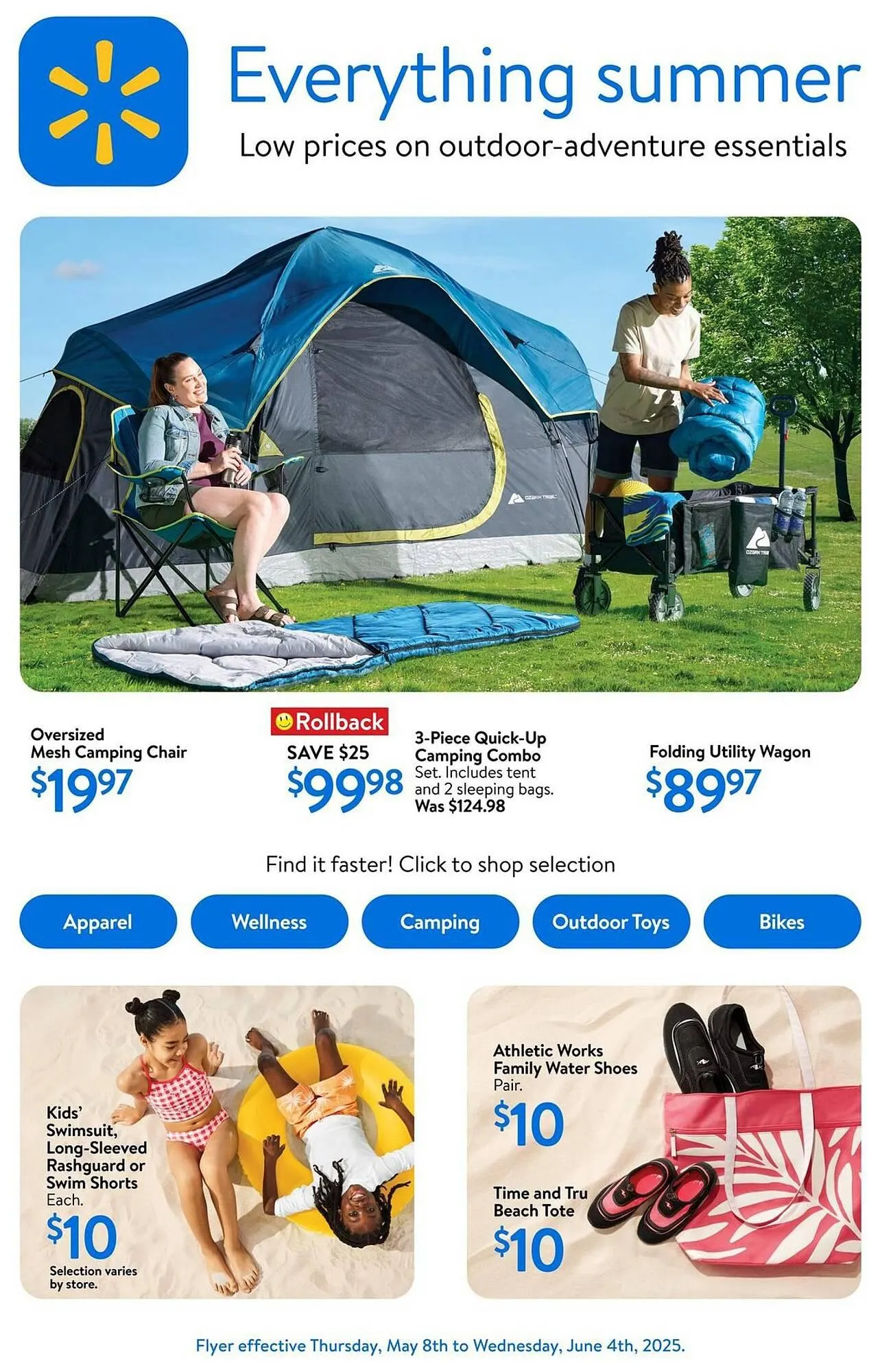 Walmart flyer from May 9 to May 15 2025 - flyer page 1