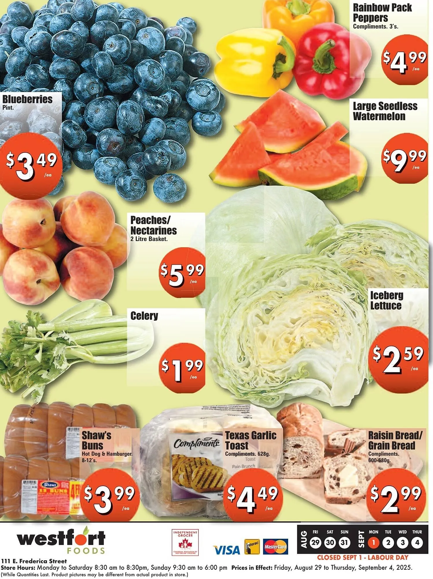 Westfort Foods flyer from August 29 to September 4 2025 - flyer page 4