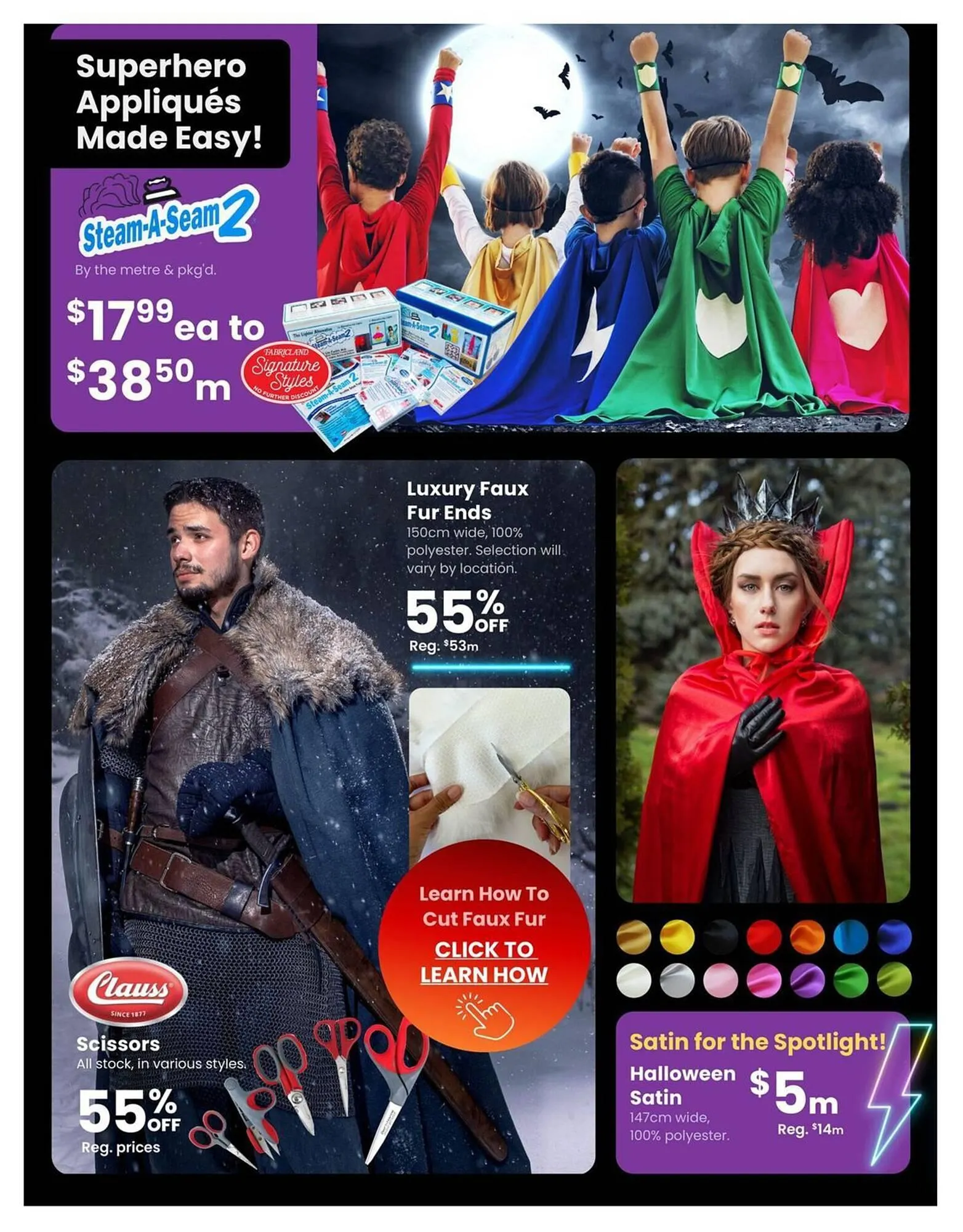 Fabricland flyer from October 14 to October 31 2025 - flyer page 6