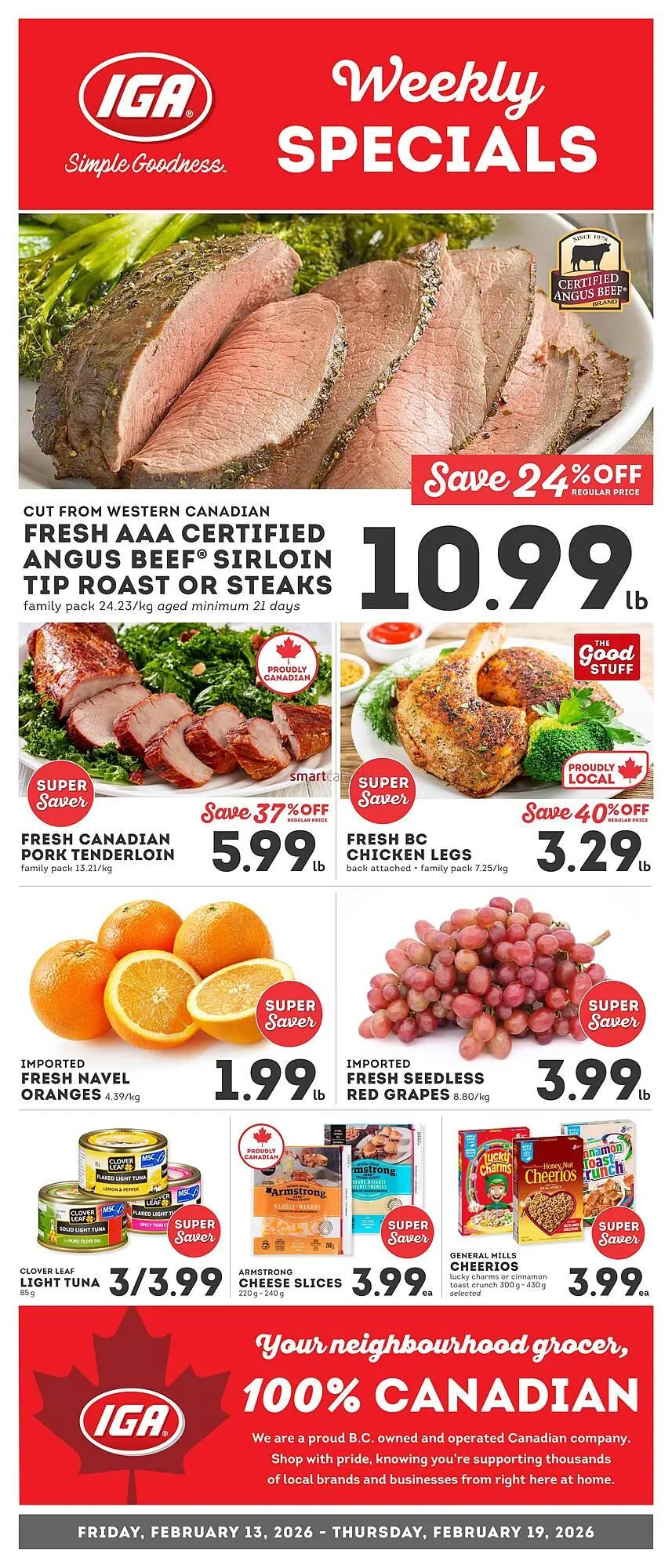 IGA flyer - 1