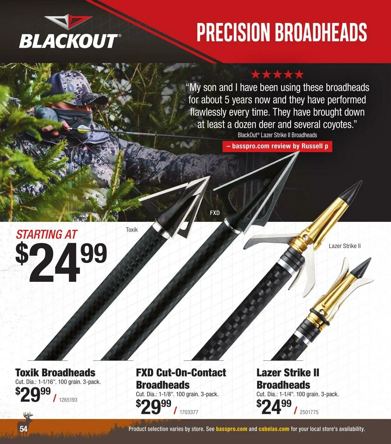 Bass Pro Current flyer from July 14 to July 28 2025 - flyer page 54