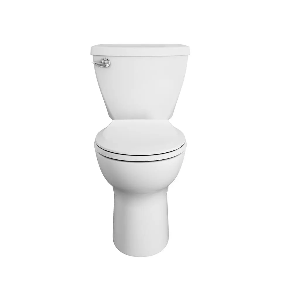 Cadet 3 Tall Height 2-piece 4.8L Single Flush Round Toilet with Slow Close Seat in White