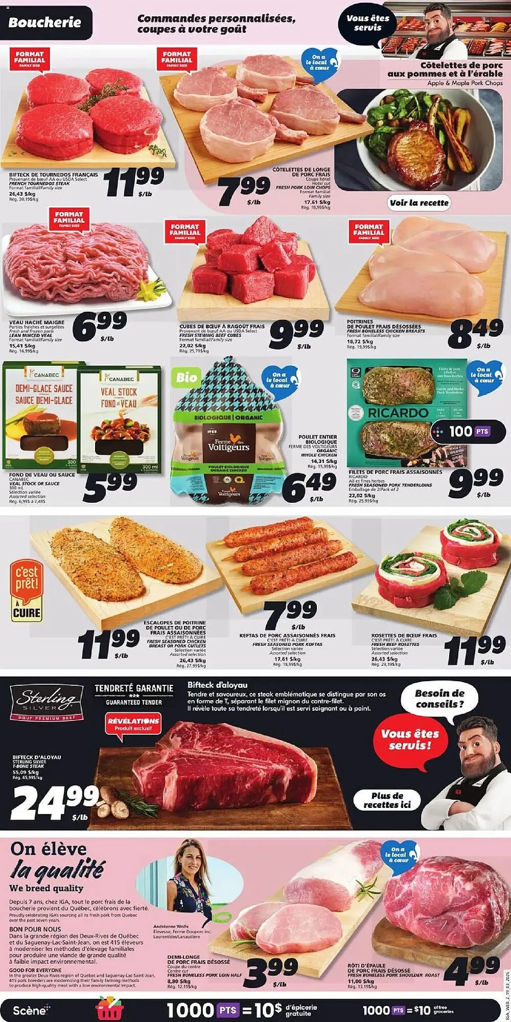 IGA flyer from March 19 to March 25 2026 - flyer page 4