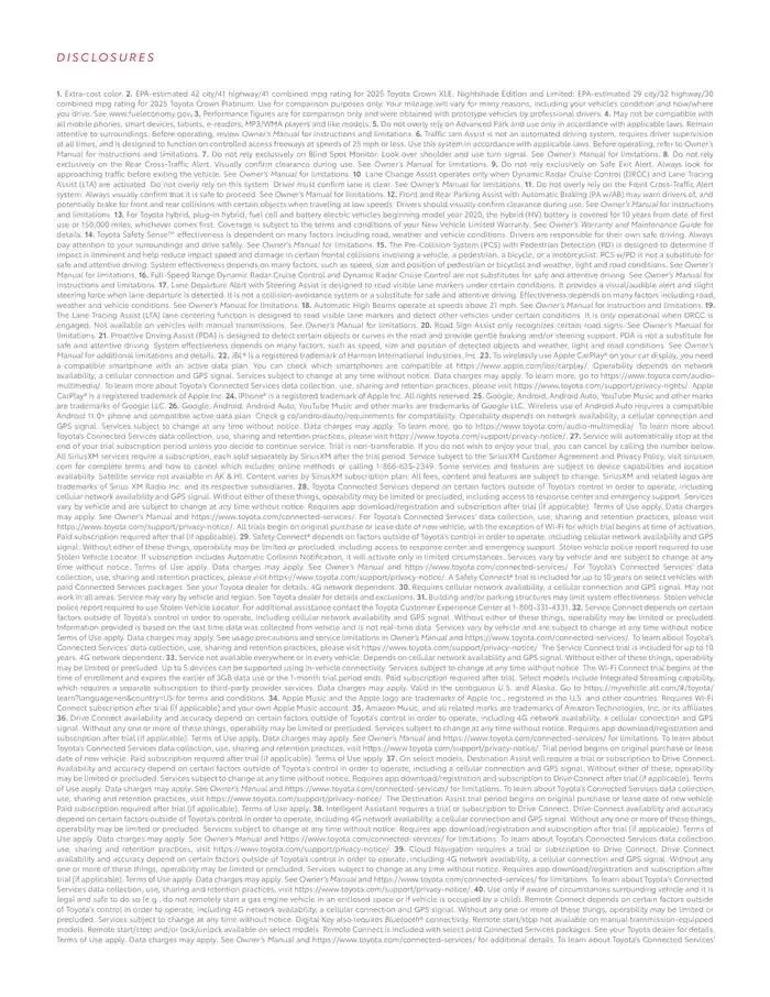 Toyota Crown from February 11 to February 11 2026 - flyer page 19