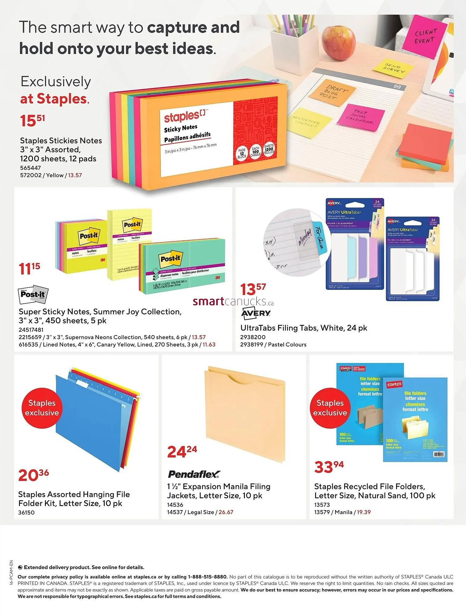 Staples flyer from June 6 to June 19 2025 - flyer page 16