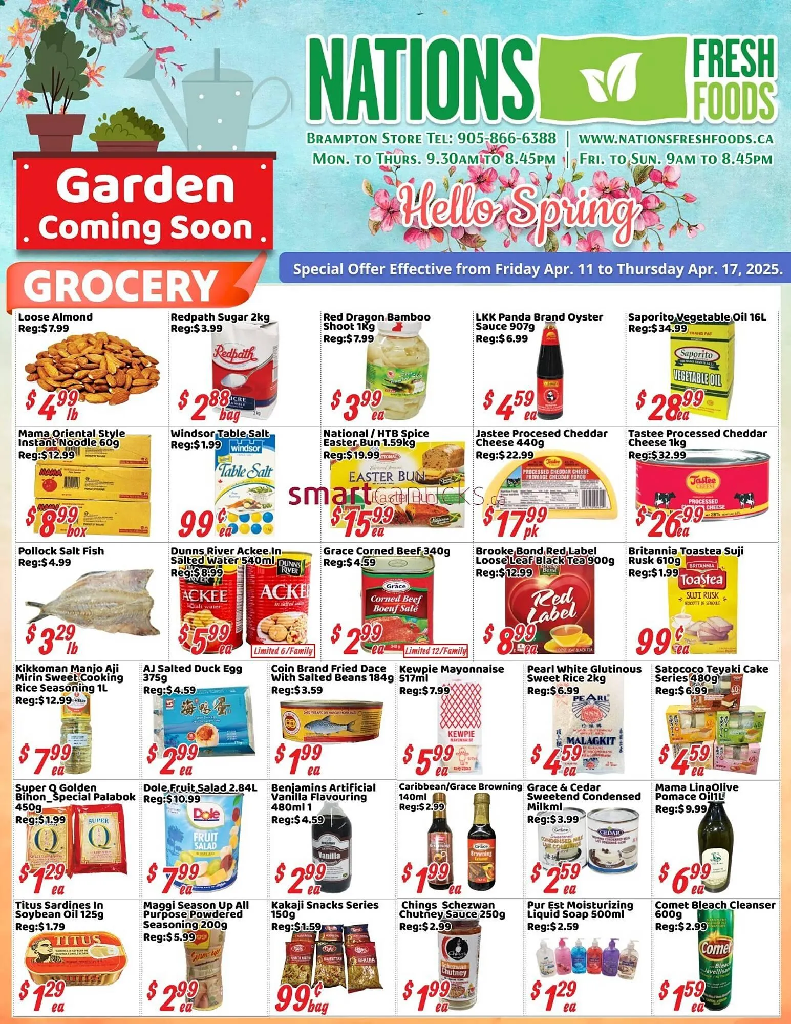 Nations Fresh Foods flyer from April 11 to April 17 2025 - flyer page 1
