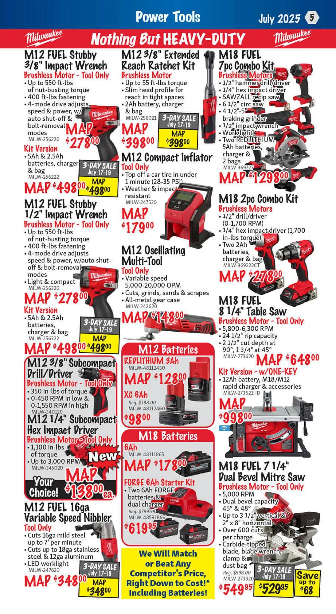 KMS Tools flyer from July 3 to July 9 2025 - flyer page 5