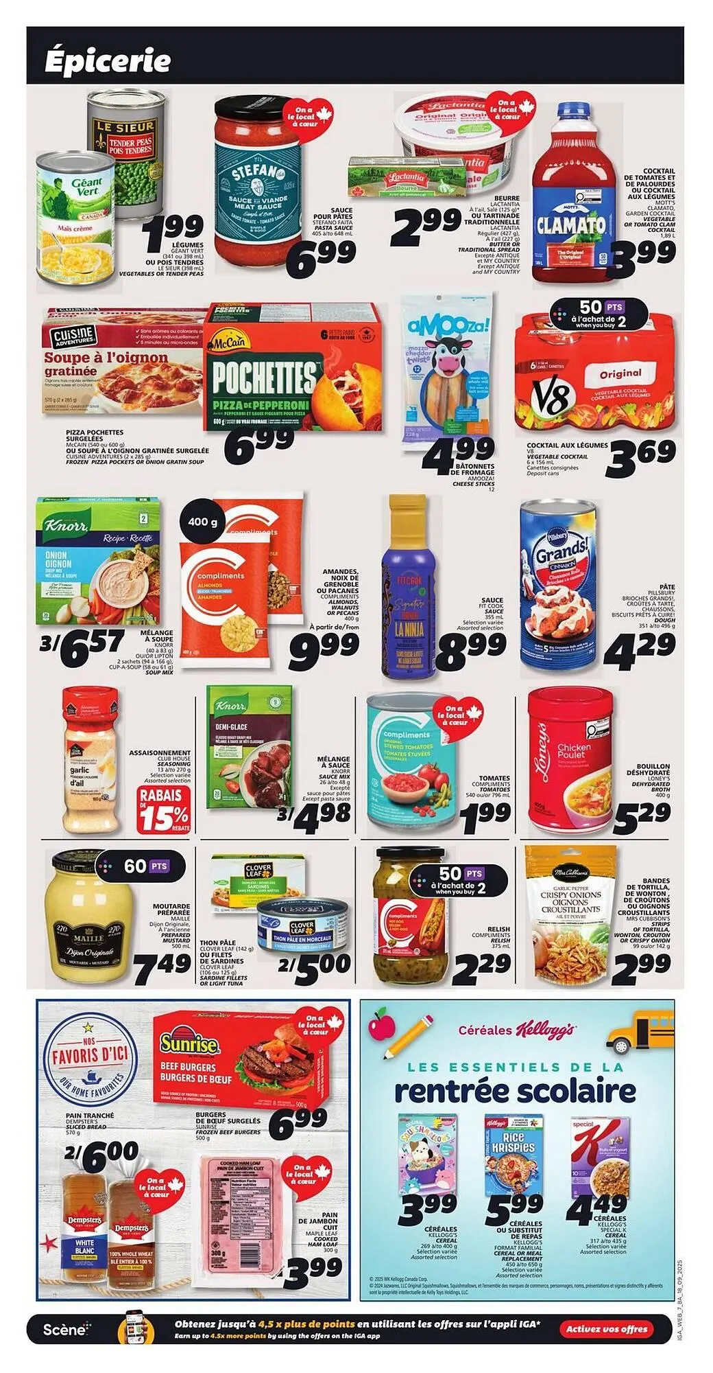 IGA flyer from September 18 to September 24 2025 - flyer page 9