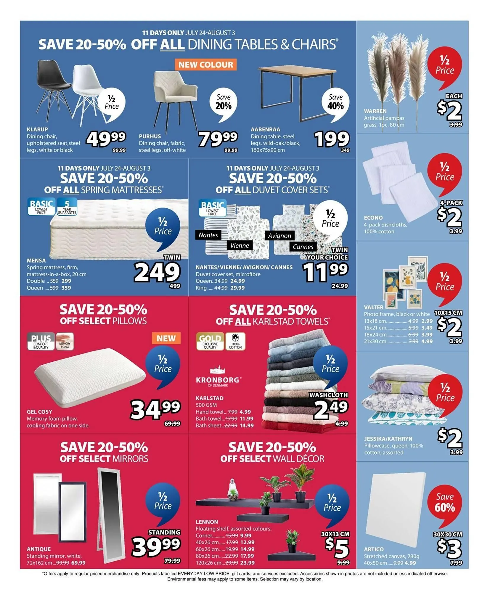 JYSK flyer from July 24 to August 7 2025 - flyer page 2