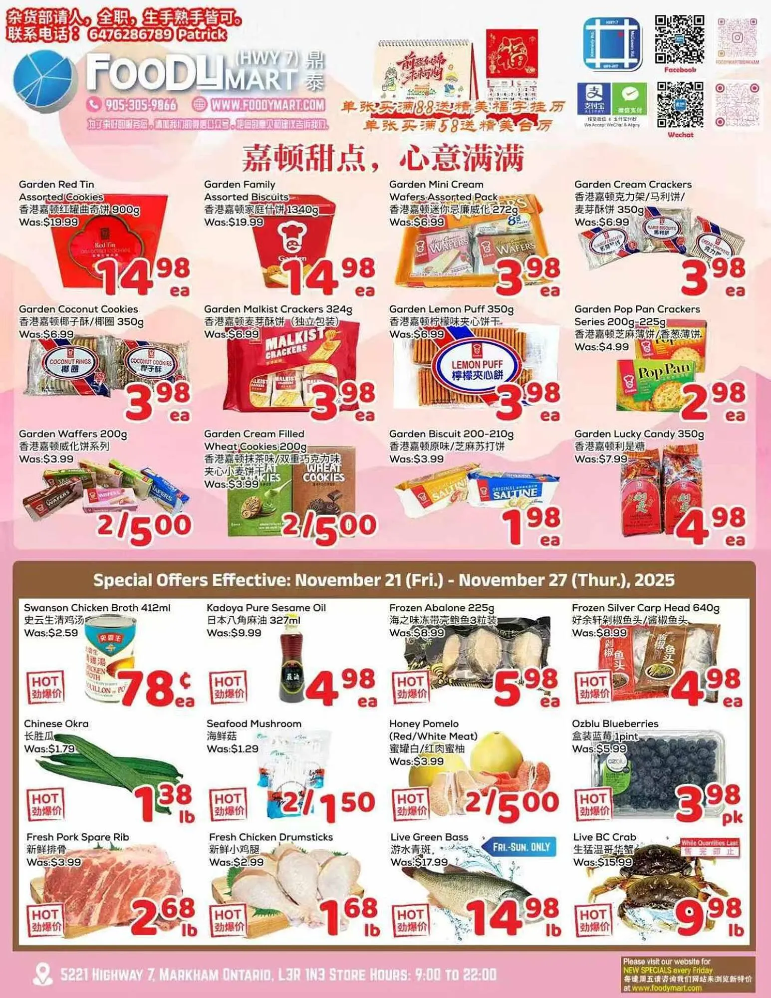 Foody Mart flyer from November 21 to November 27 2025 - flyer page 1