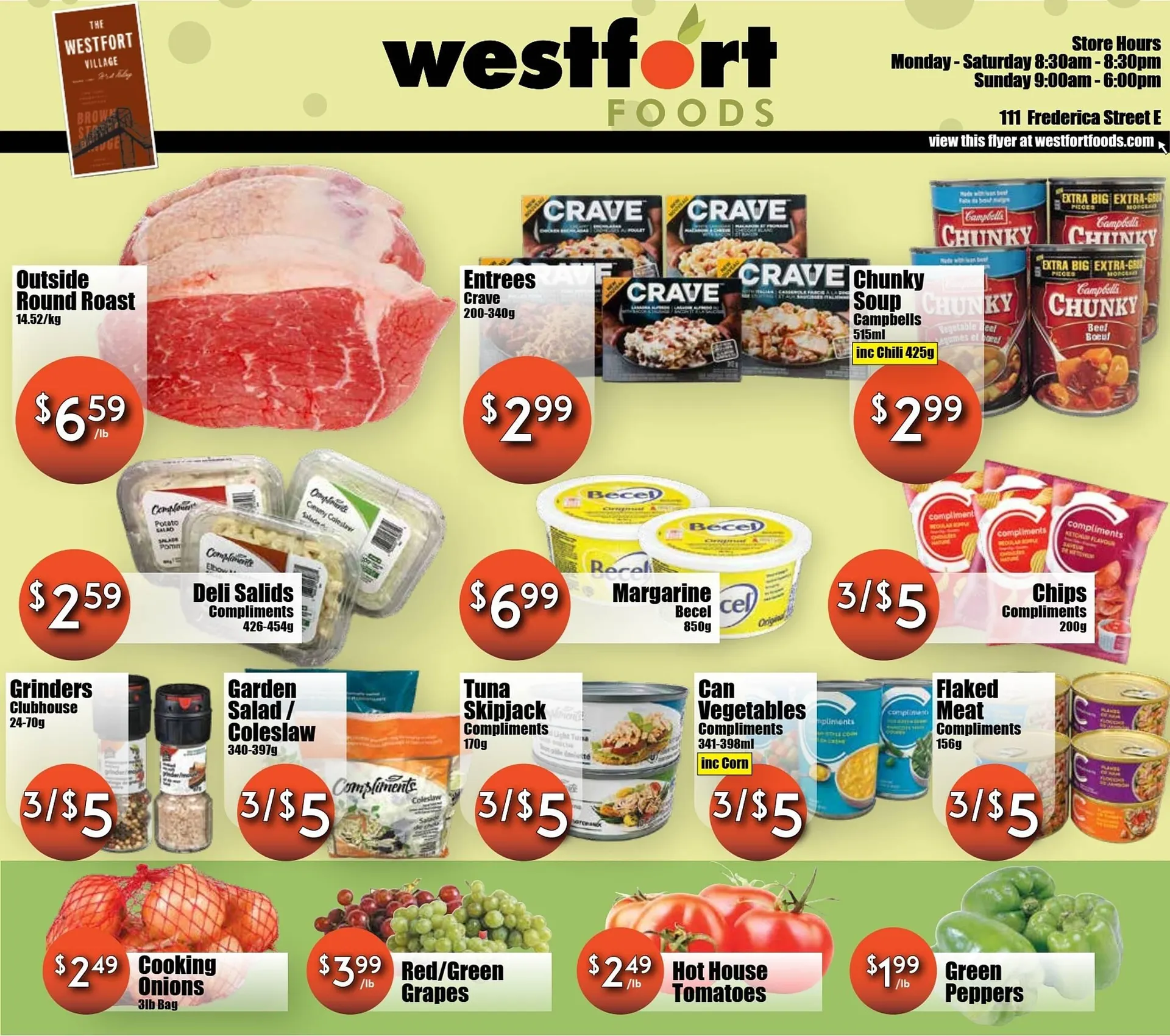 Westfort Foods flyer from January 16 to January 22 2026 - flyer page 1