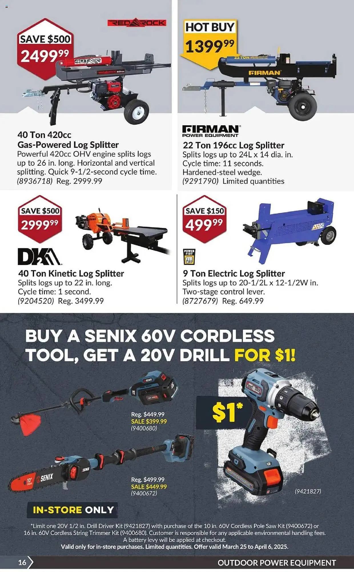 Princess Auto flyer from March 25 to April 6 2025 - flyer page 21