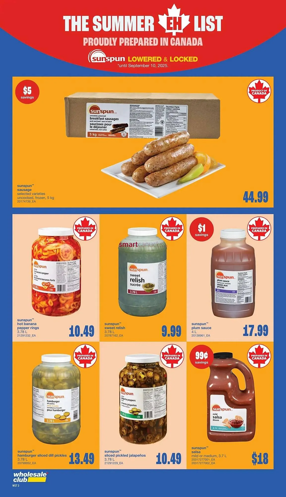 Wholesale Club flyer from July 31 to August 6 2025 - flyer page 3