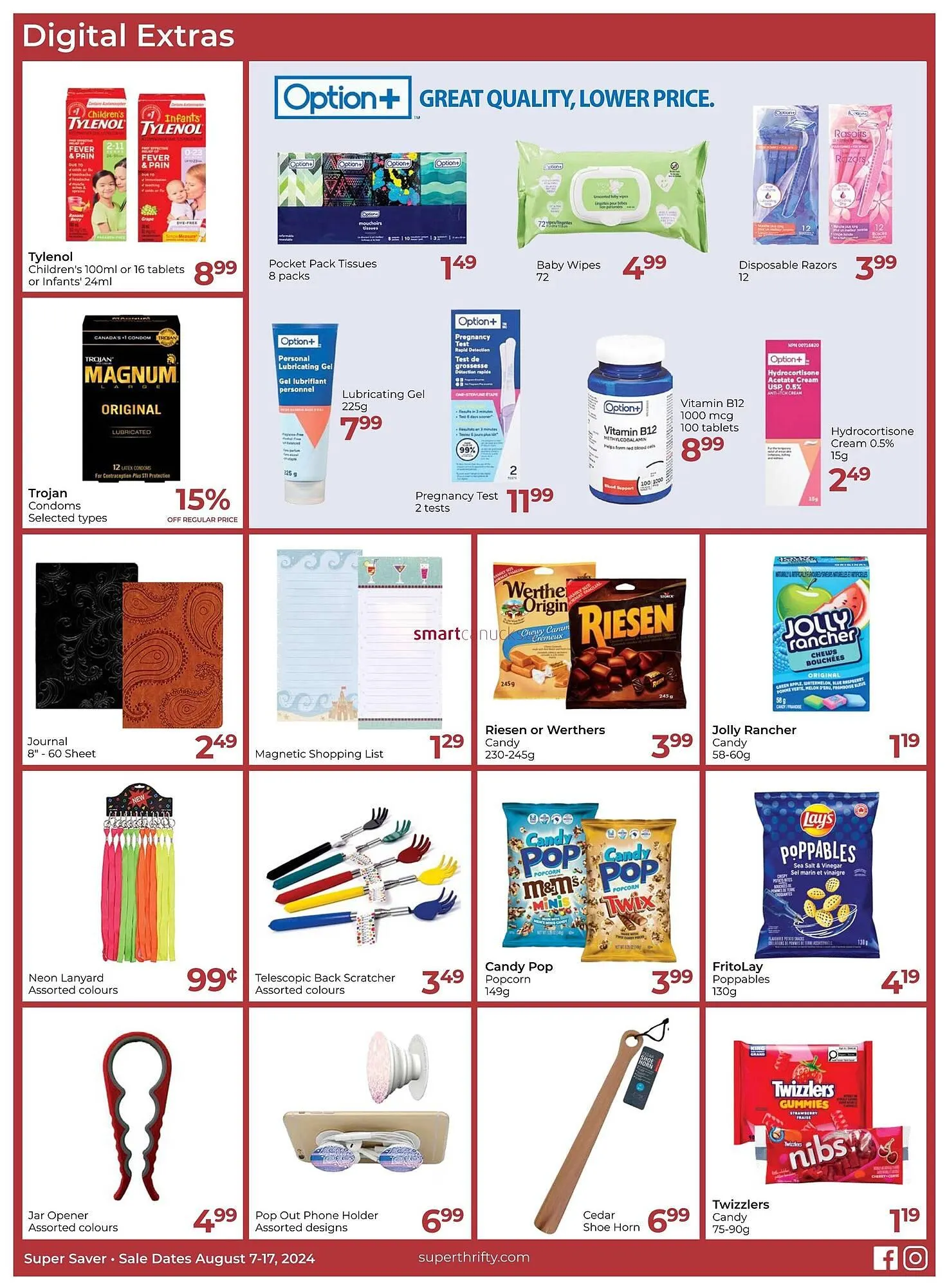 Super Thrifty flyer from August 7 to August 13 2024 - flyer page 5