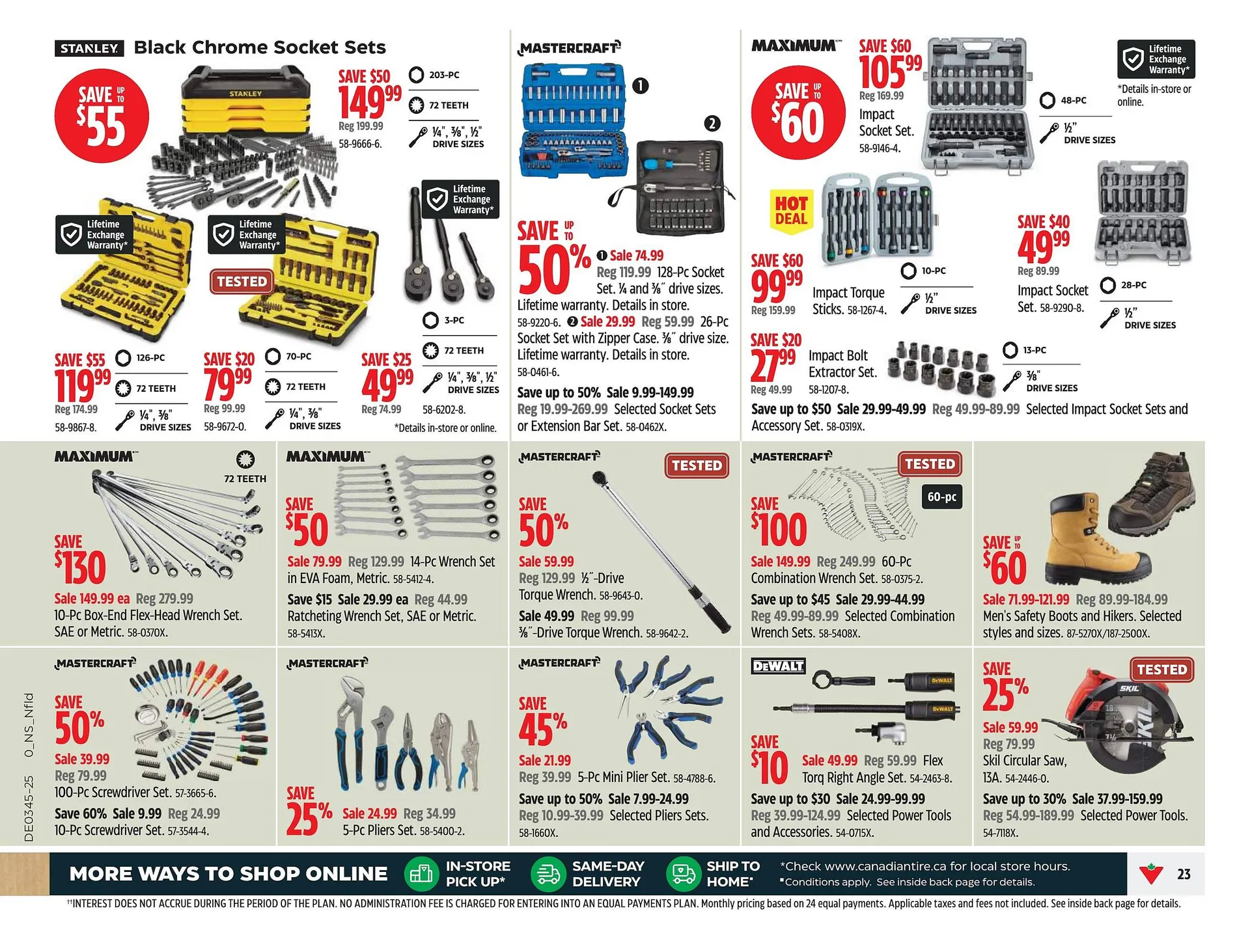 Canadian Tire flyer from October 30 to December 5 2025 - flyer page 23