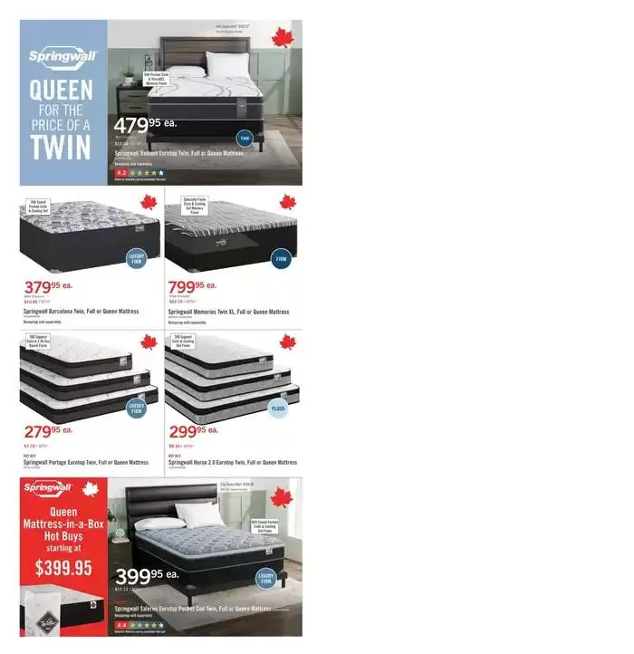 Brick Mattress Store from February 28 to March 12 2025 - flyer page 9