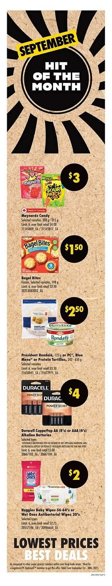 No Frills flyer from September 25 to October 2 2025 - flyer page 3