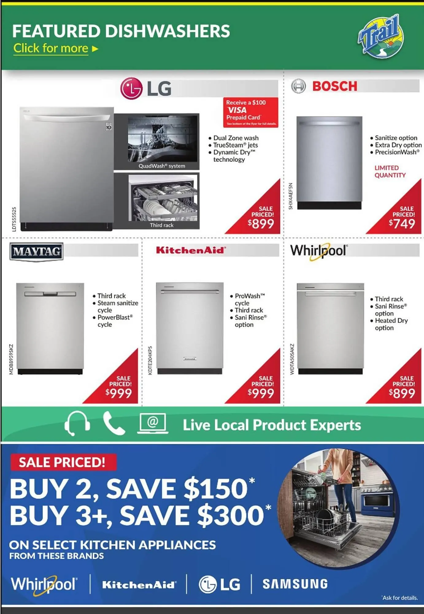Trail Appliances flyer from May 22 to May 28 2025 - flyer page 5