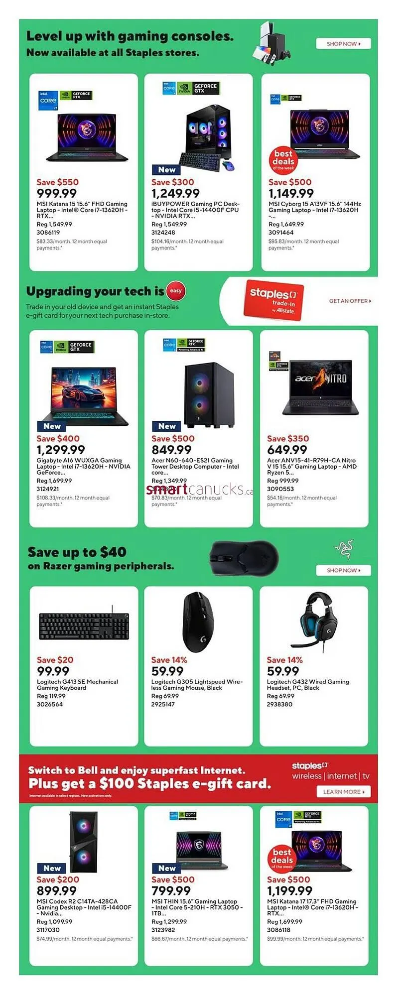 Staples flyer from September 12 to September 18 2025 - flyer page 3