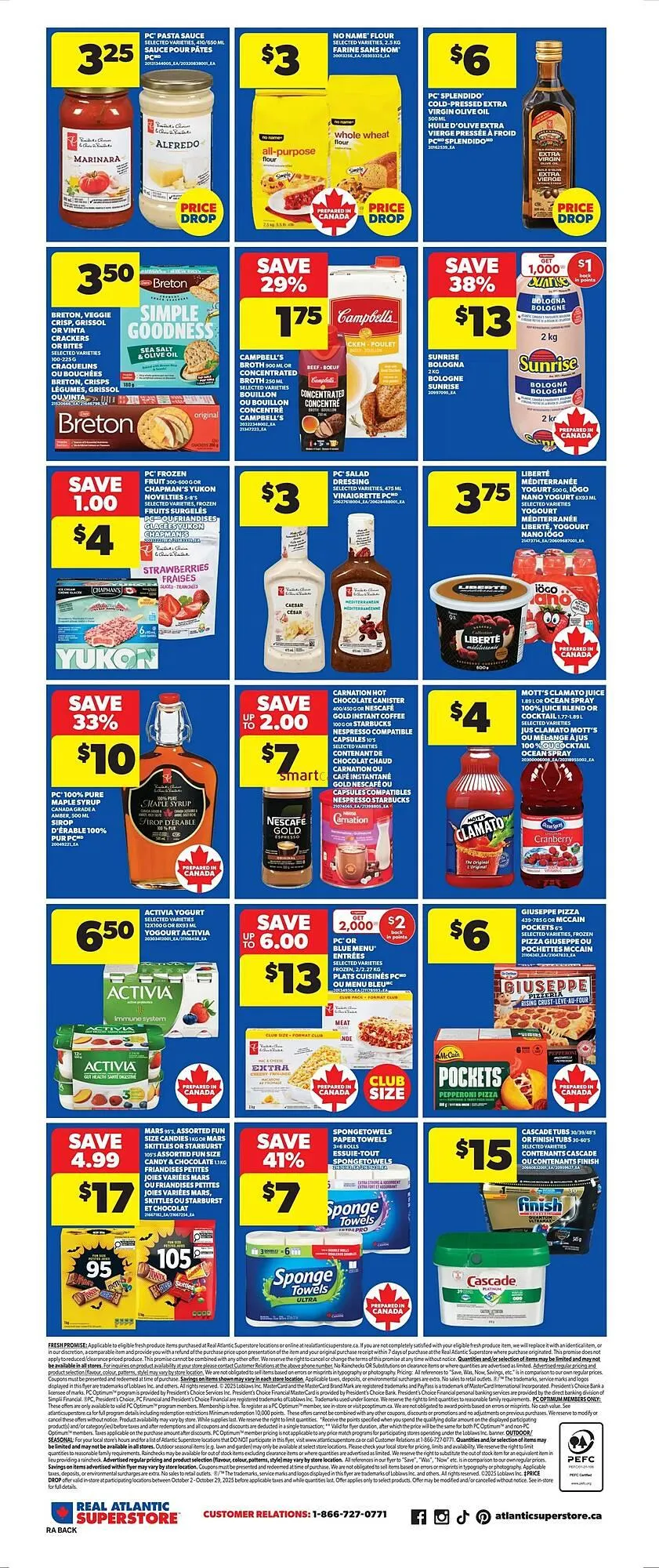 Real Canadian Superstore flyer from October 9 to October 15 2025 - flyer page 4