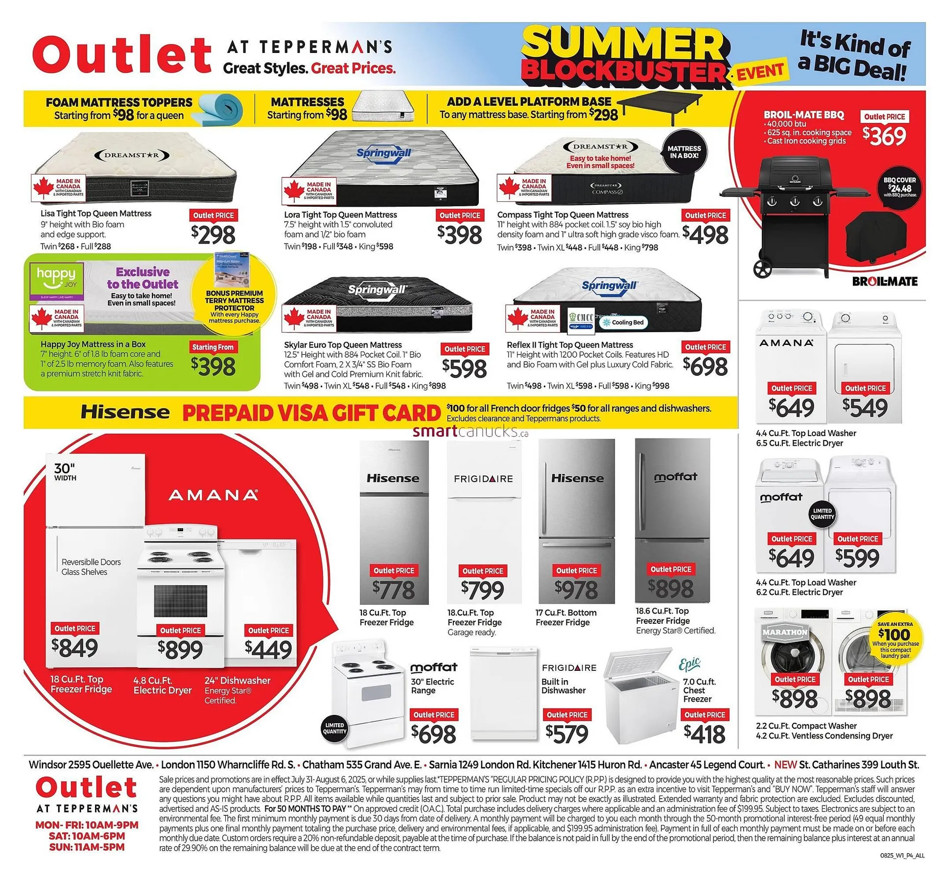 Tepperman's flyer from July 31 to August 20 2025 - flyer page 12