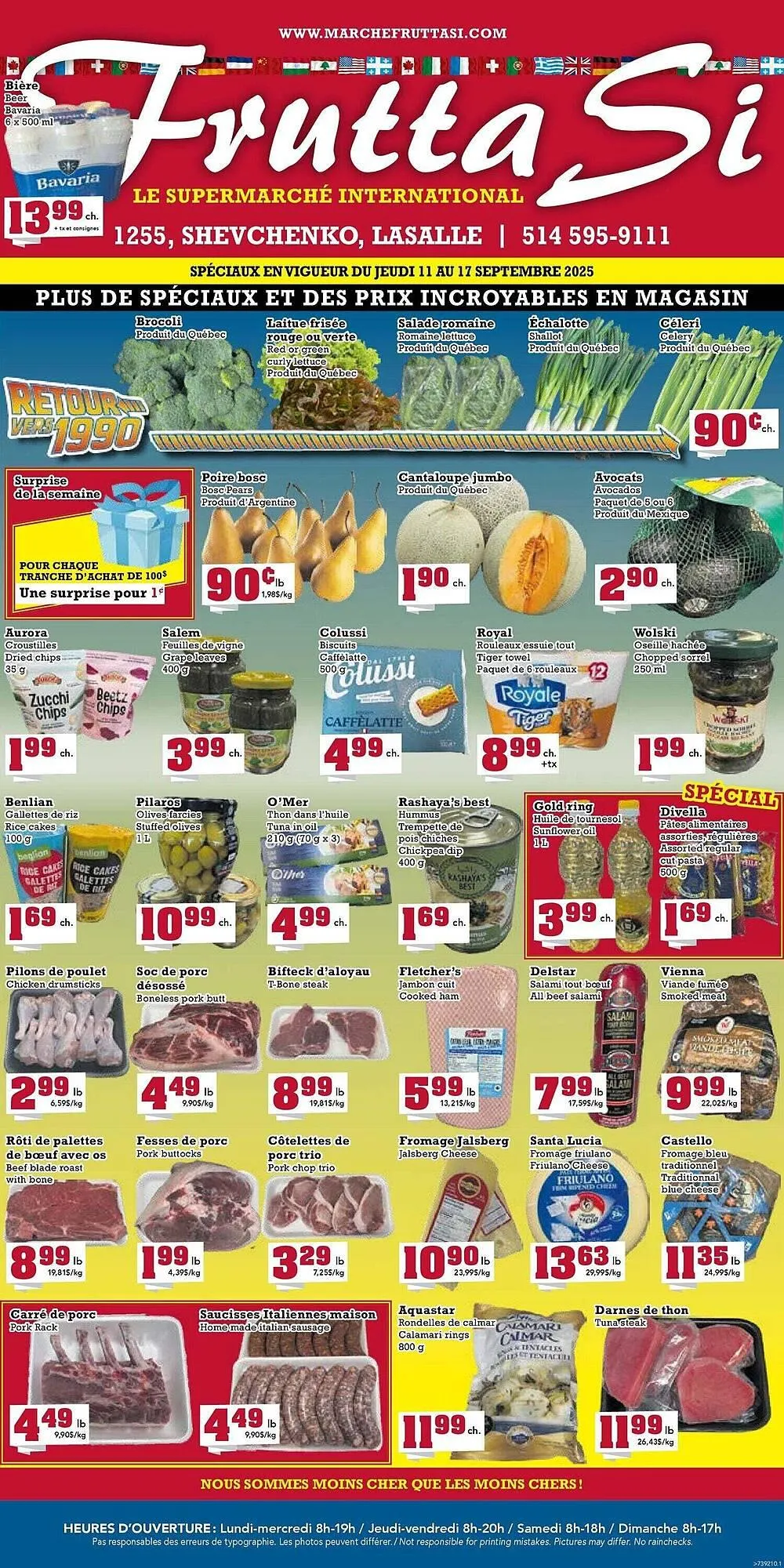 Frutta Si flyer from September 11 to September 18 2025 - flyer page 1