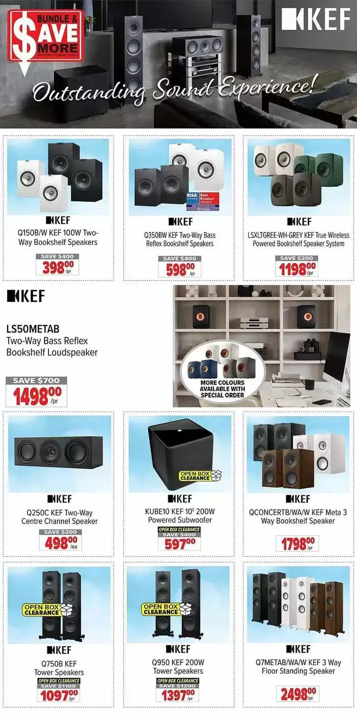 2001 Audio Video weekly flyer from January 10 to January 17 2025 - flyer page 4
