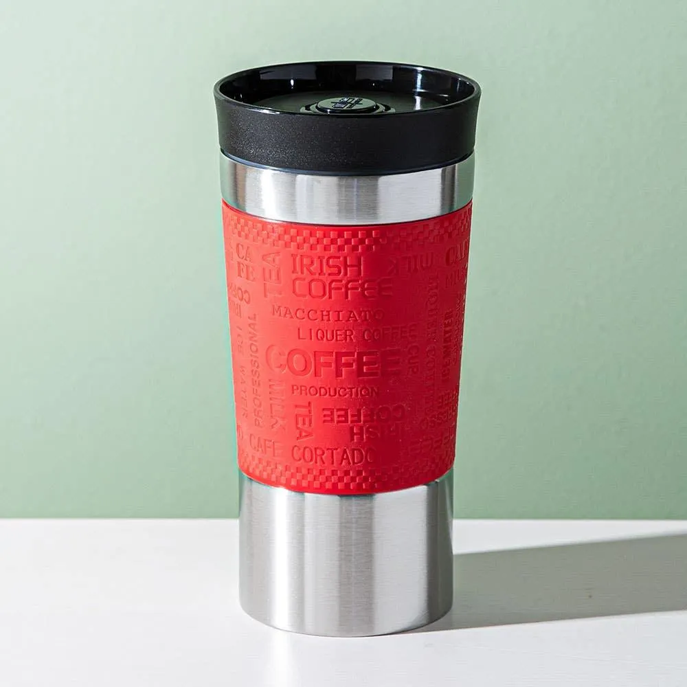KSP Orbit Double Wall Travel Mug (St/St - Red)