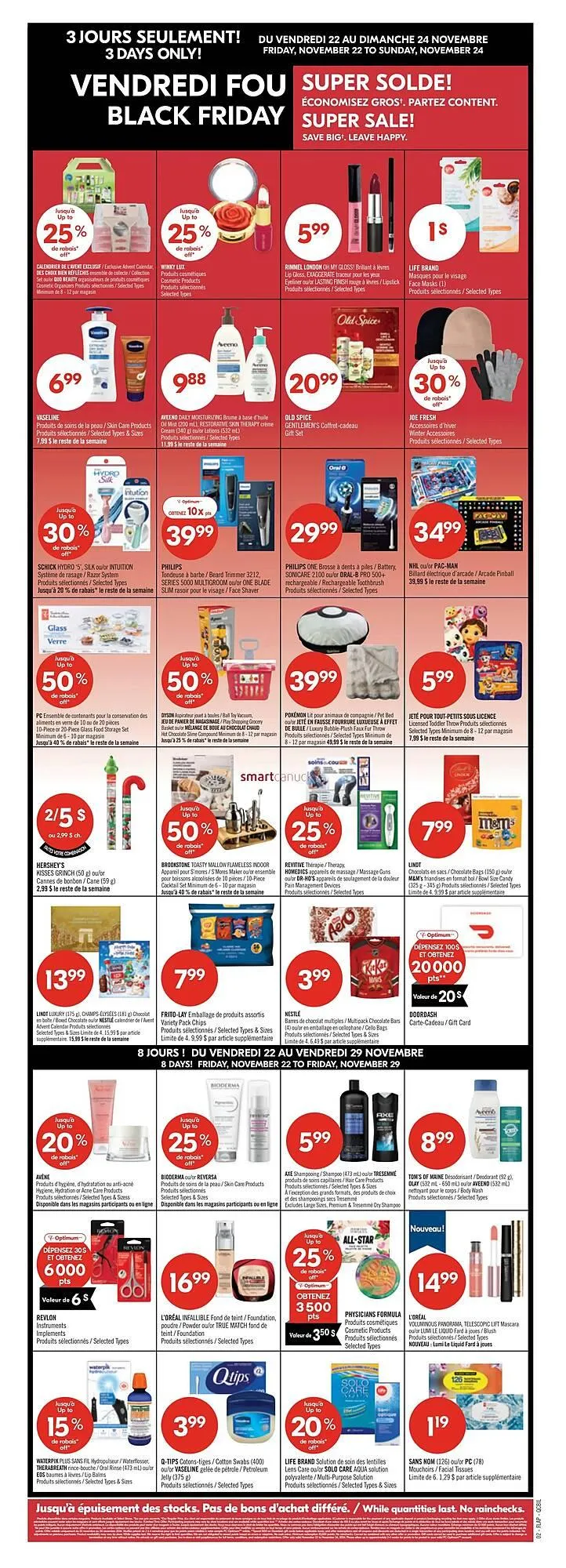Shoppers Drug Mart flyer from November 22 to November 28 2024 - flyer page 3