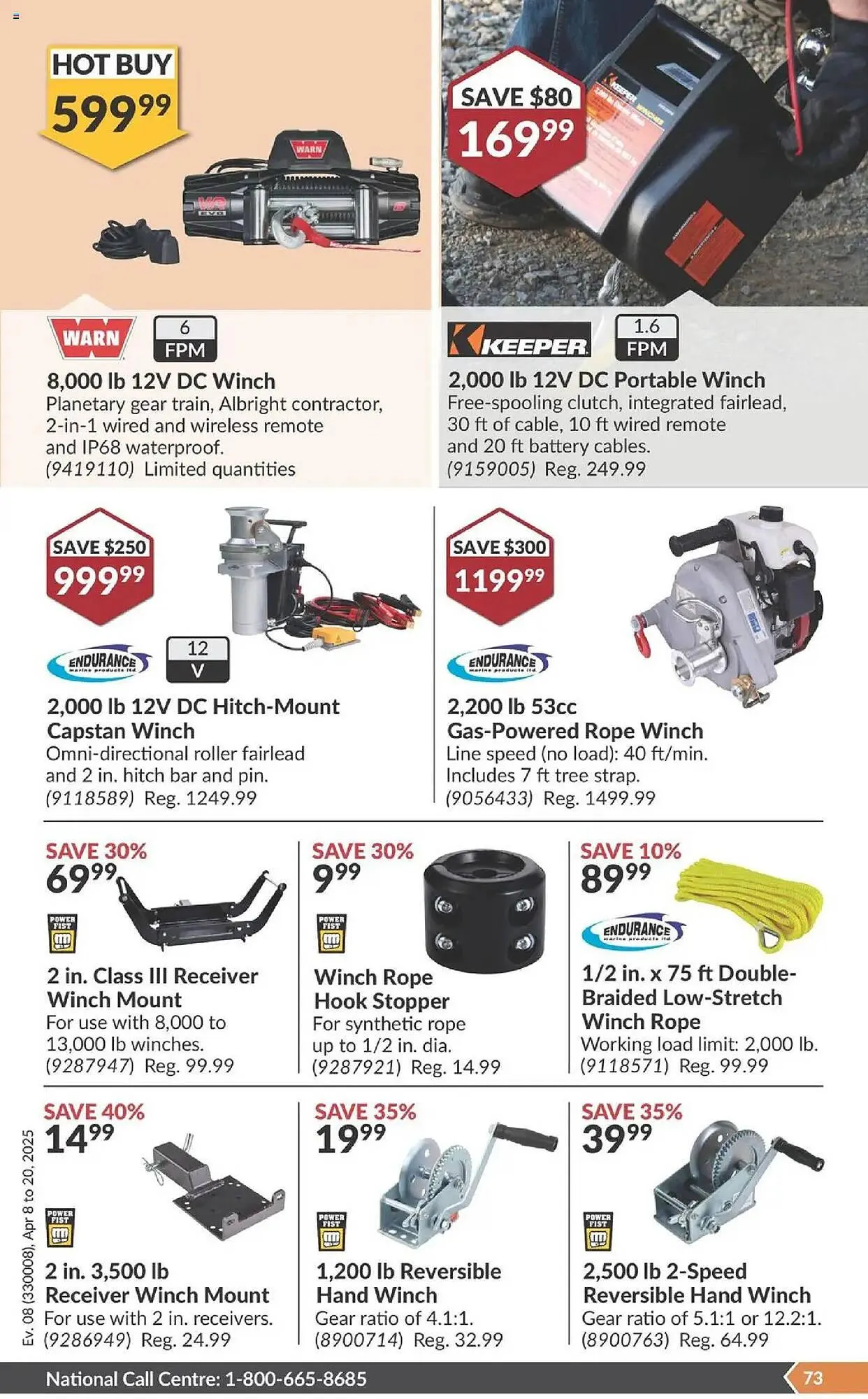 Princess Auto flyer from April 8 to April 20 2025 - flyer page 167