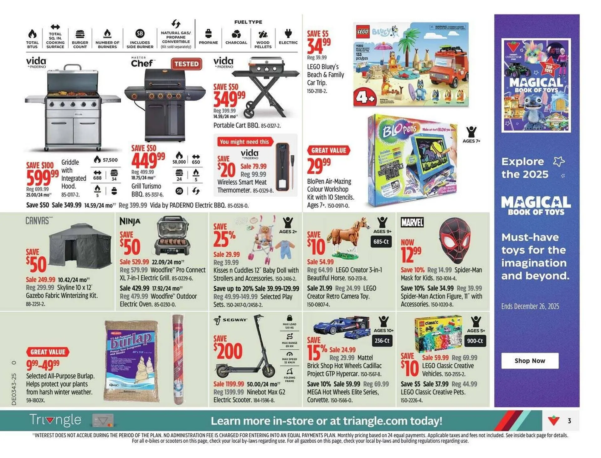 Canadian Tire flyer from October 16 to November 6 2025 - flyer page 7