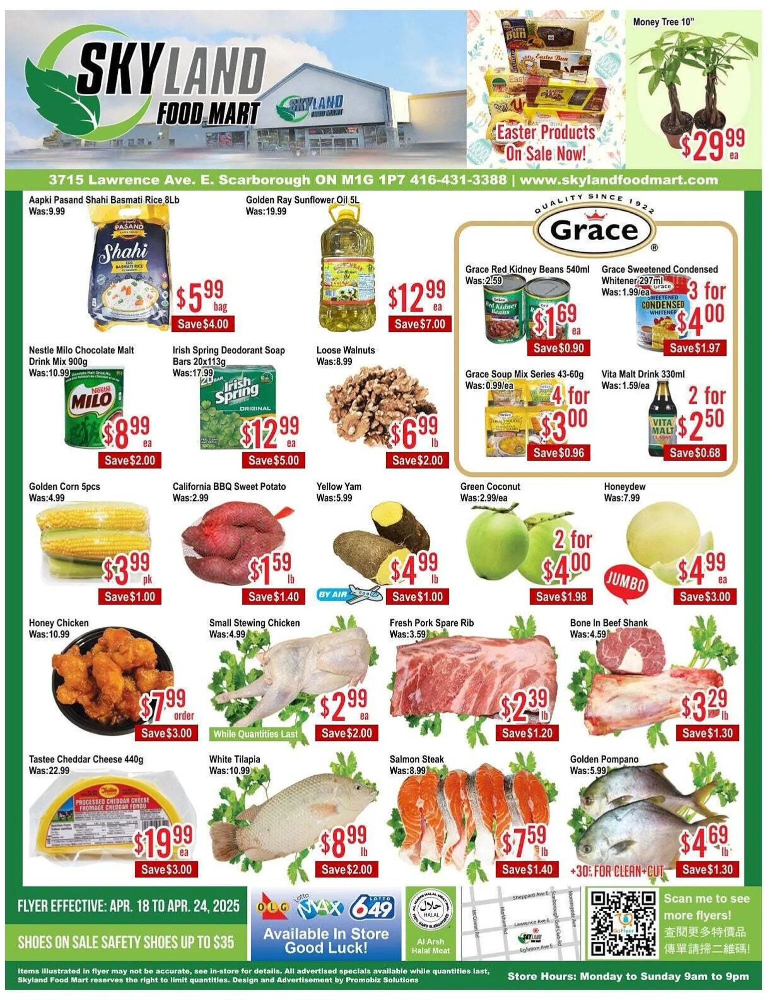 Skyland Foodmart flyer - 1