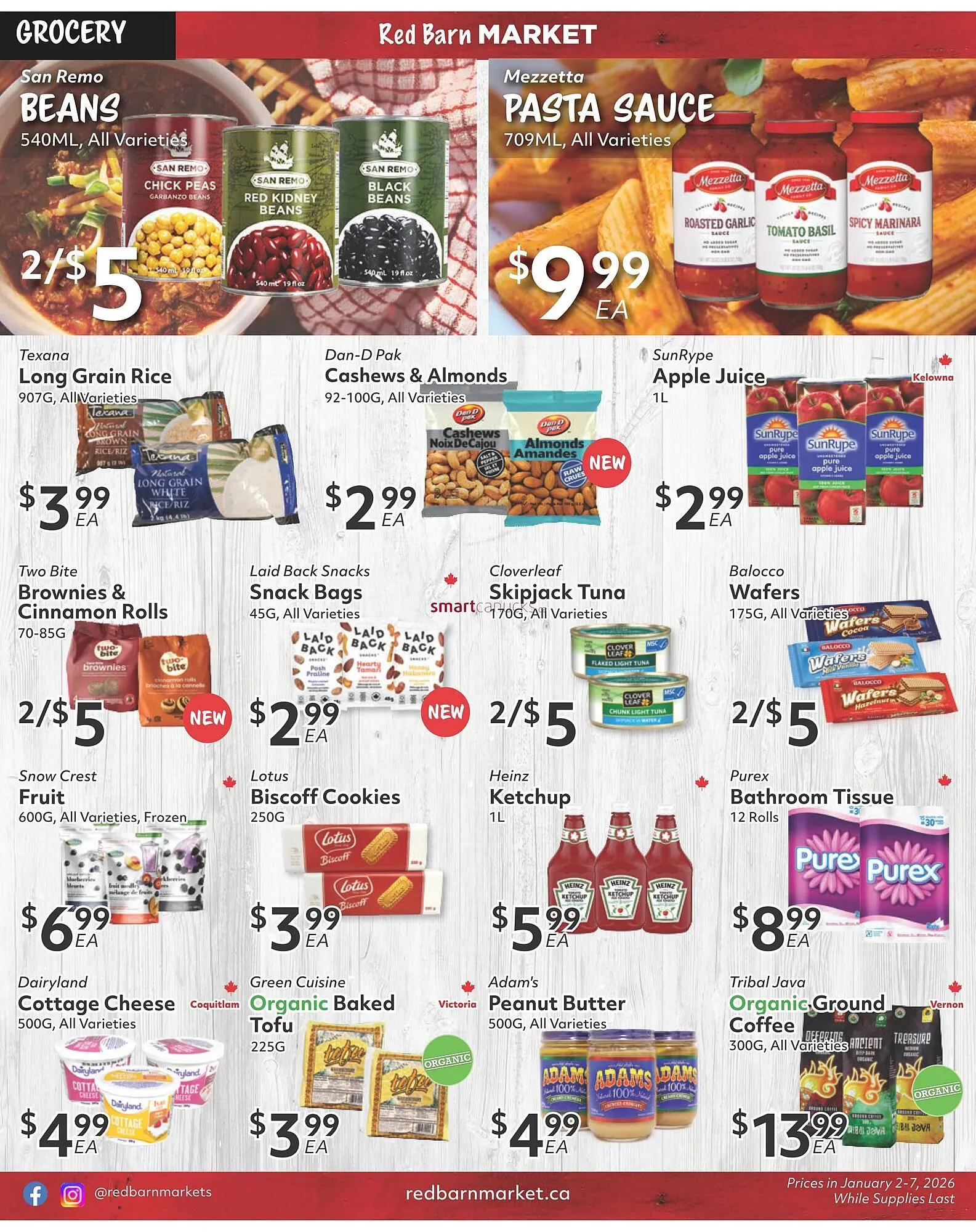 Red Barn Market flyer from January 2 to January 7 2026 - flyer page 5
