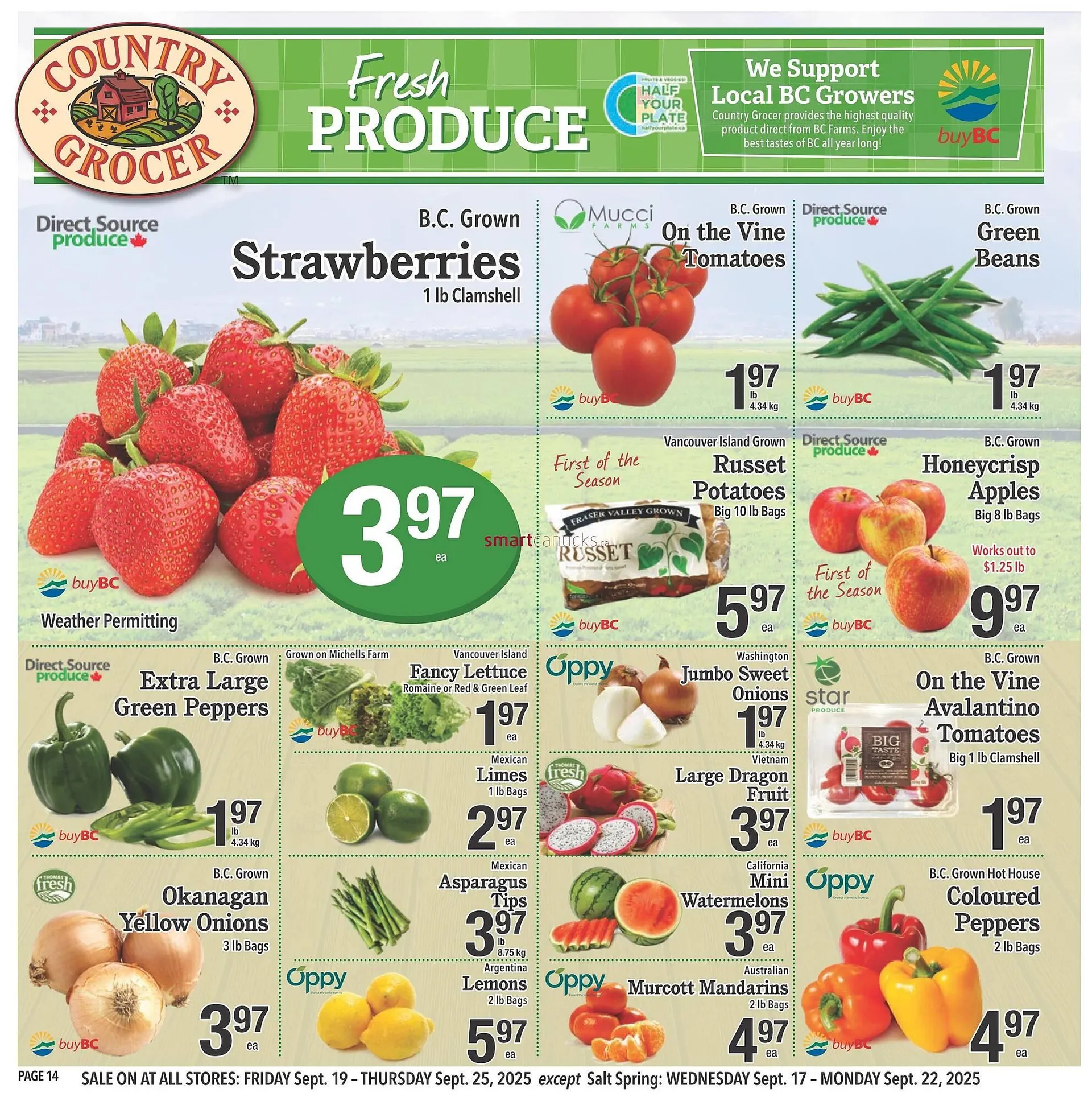 Country Grocer flyer from September 18 to September 24 2025 - flyer page 14
