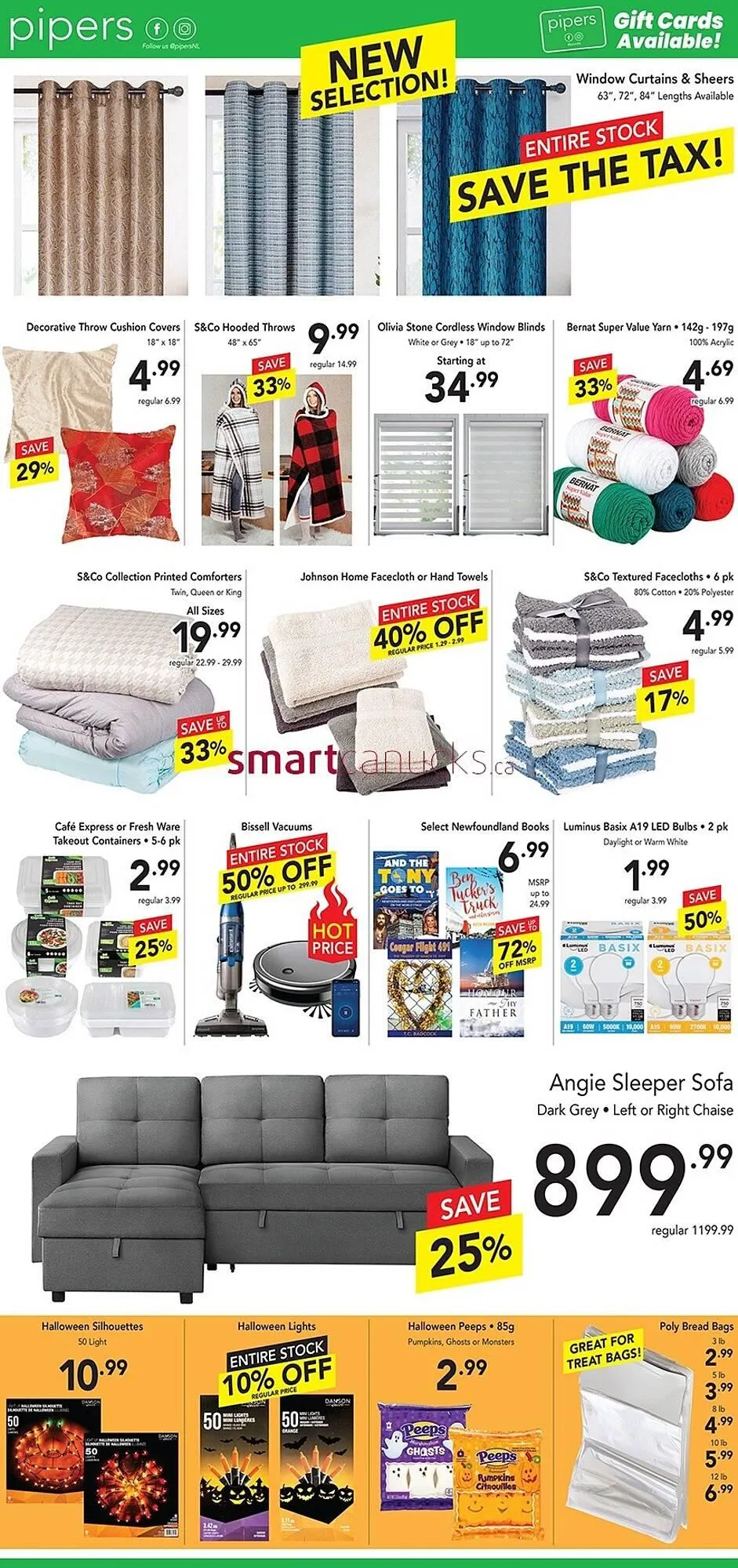Pipers flyer from October 16 to October 29 2025 - flyer page 2