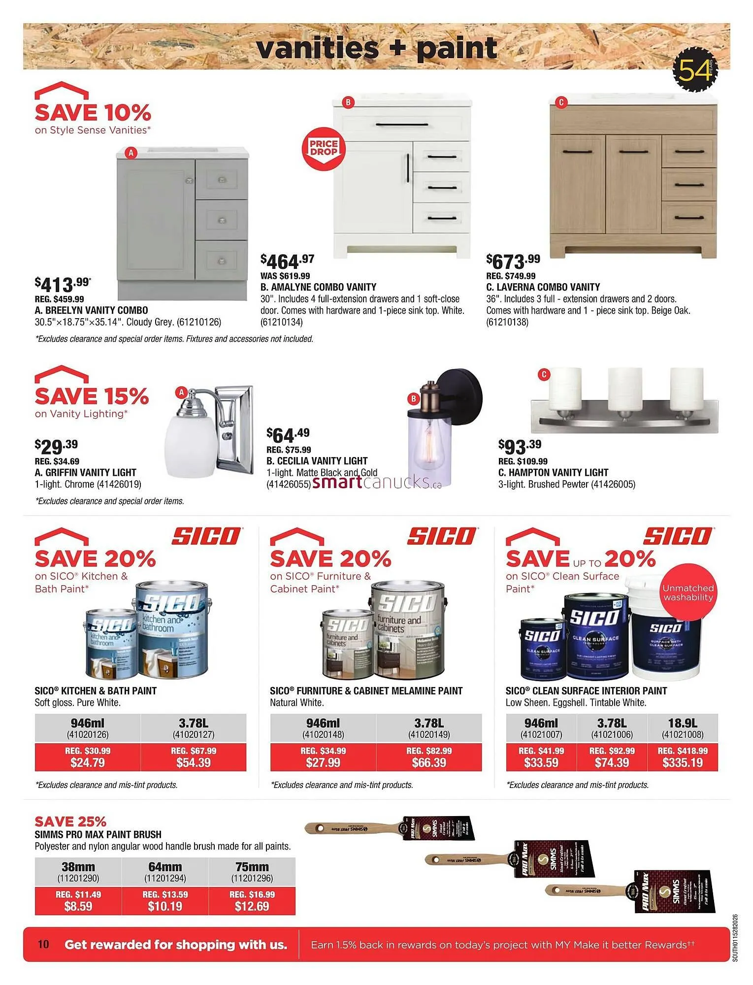 McMunn & Yates Building Supplies flyer from January 15 to January 28 2026 - flyer page 10
