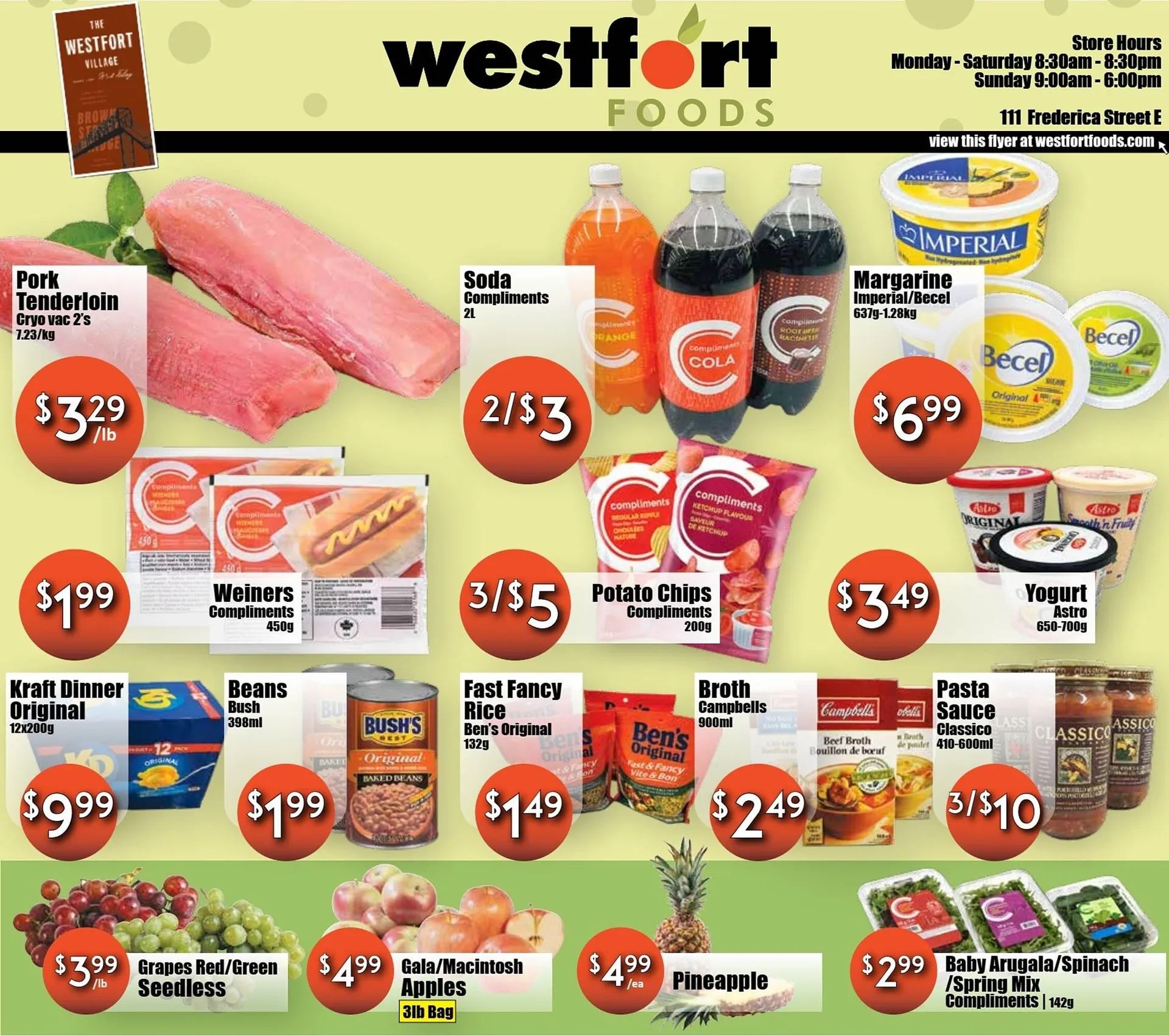 Westfort Foods flyer from December 4 to December 10 2025 - flyer page 1