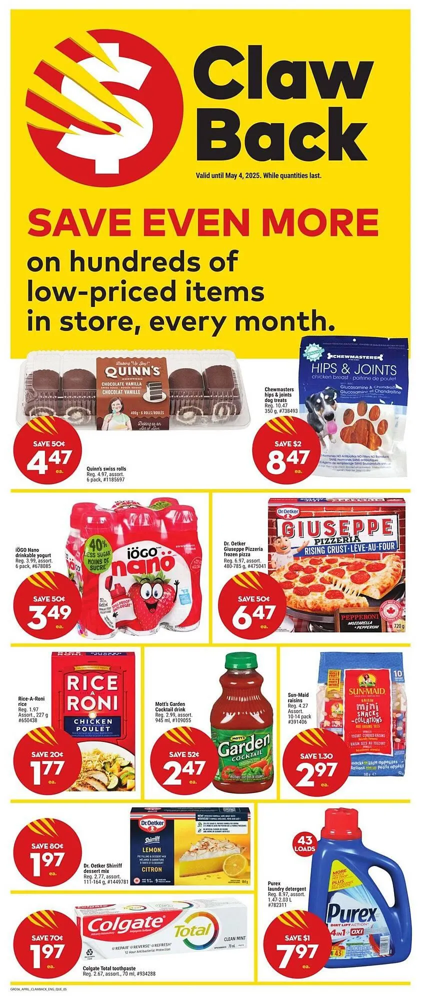 Giant Tiger flyer from April 10 to April 24 2025 - flyer page 7